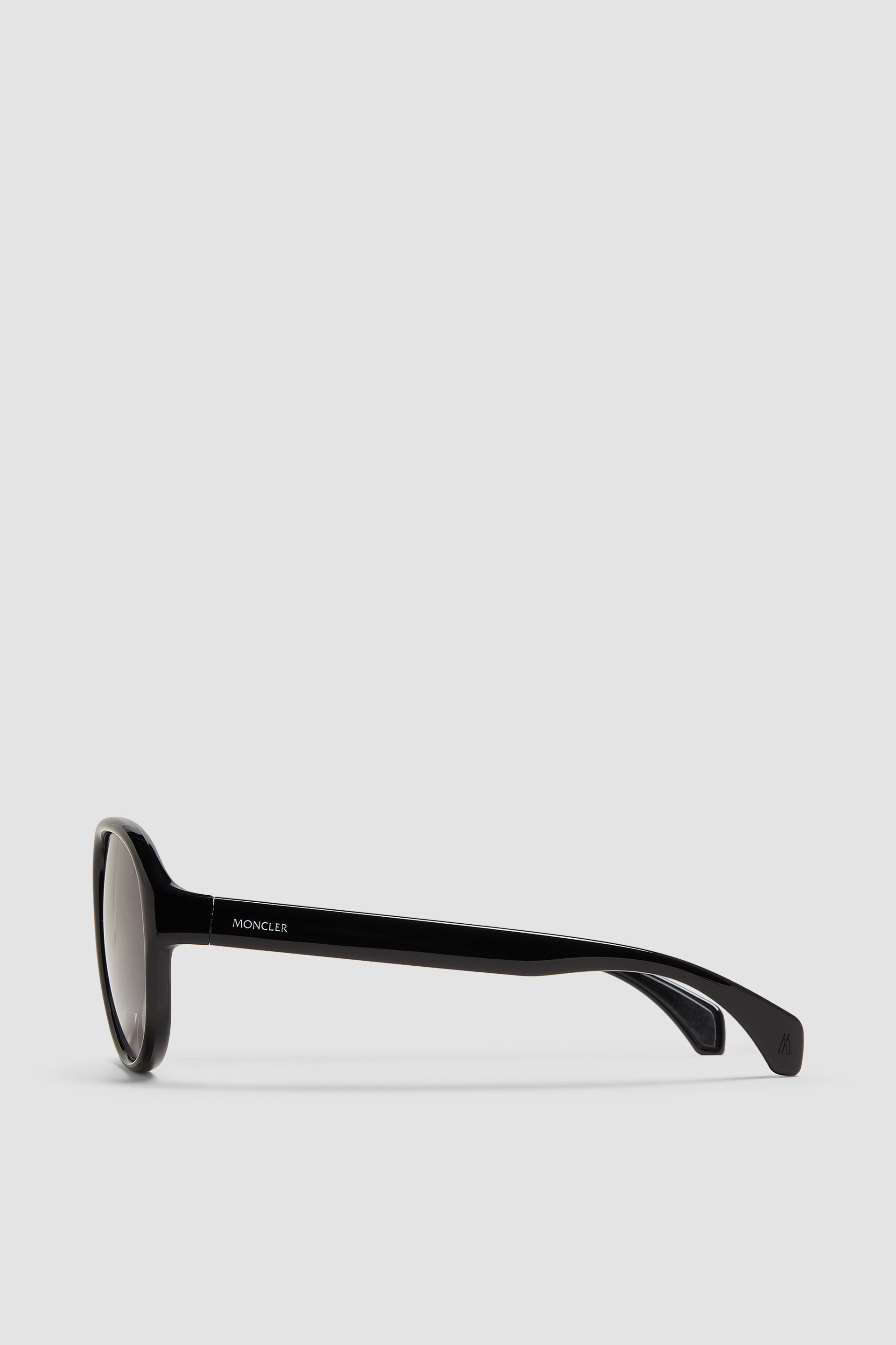 Lunettes de soleil Halcyonne Noir Brillant Lunettes Homme Moncler FR