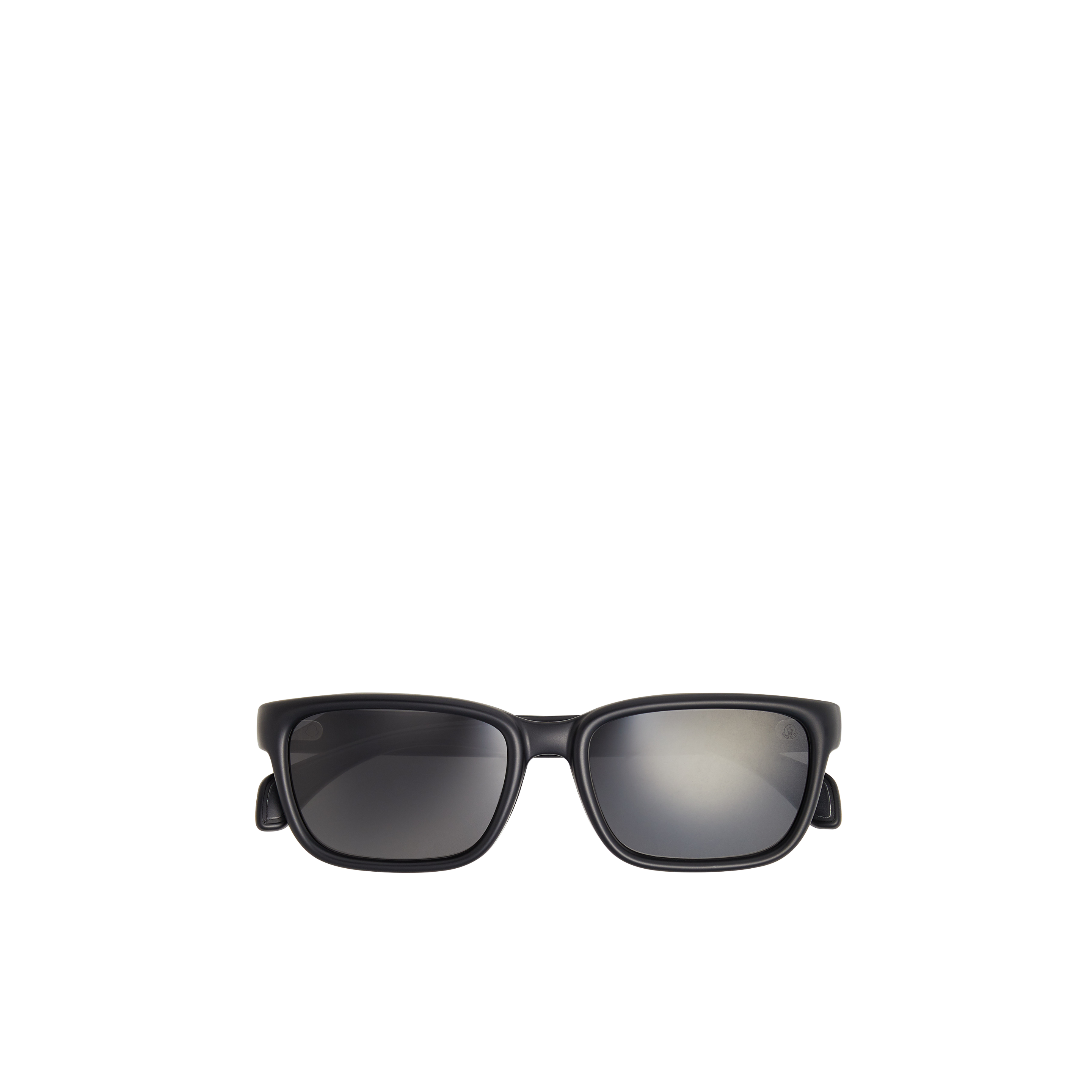 Shop Moncler Lunettes De Soleil Slicka In Black