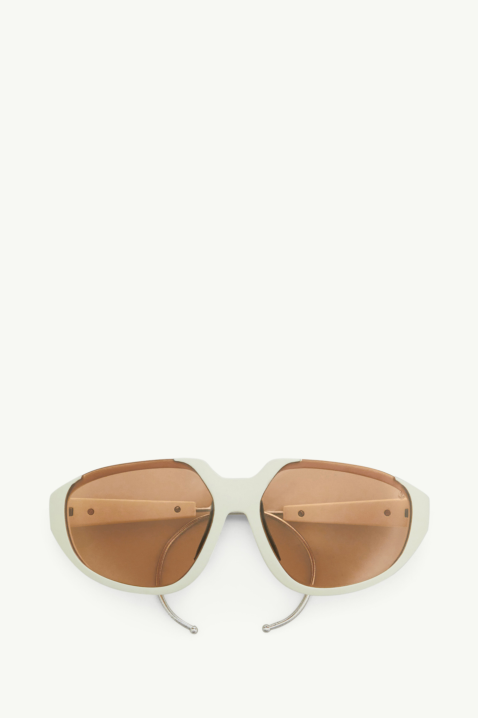 サングラス Moncler Sunglasses ML0156K 28U Luxury Pink Round Asian Fit Moncler Sunglasses ML0156-K 28F Shiny Rose Gold Brown