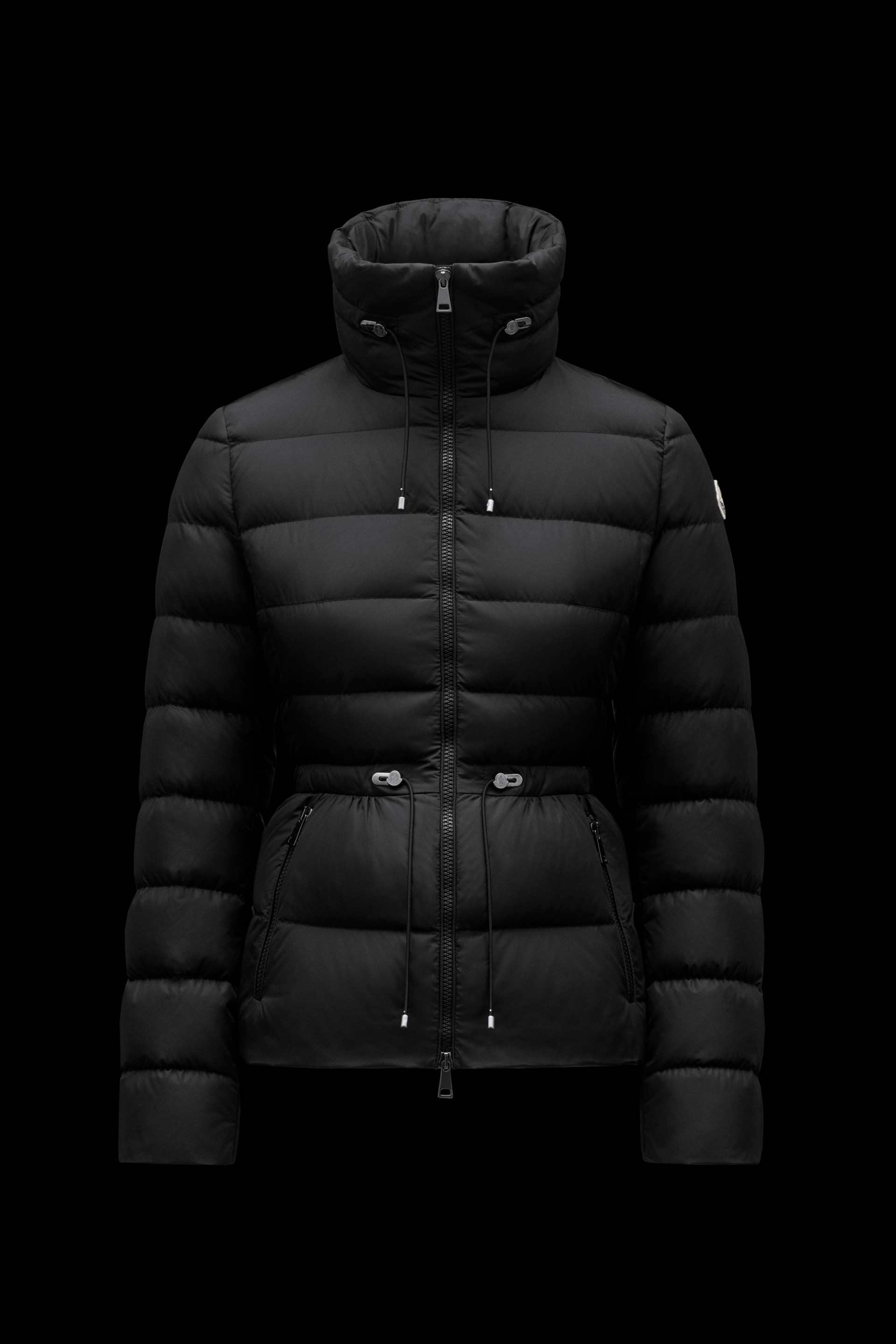 moncler marquer short quilted down rain jacket