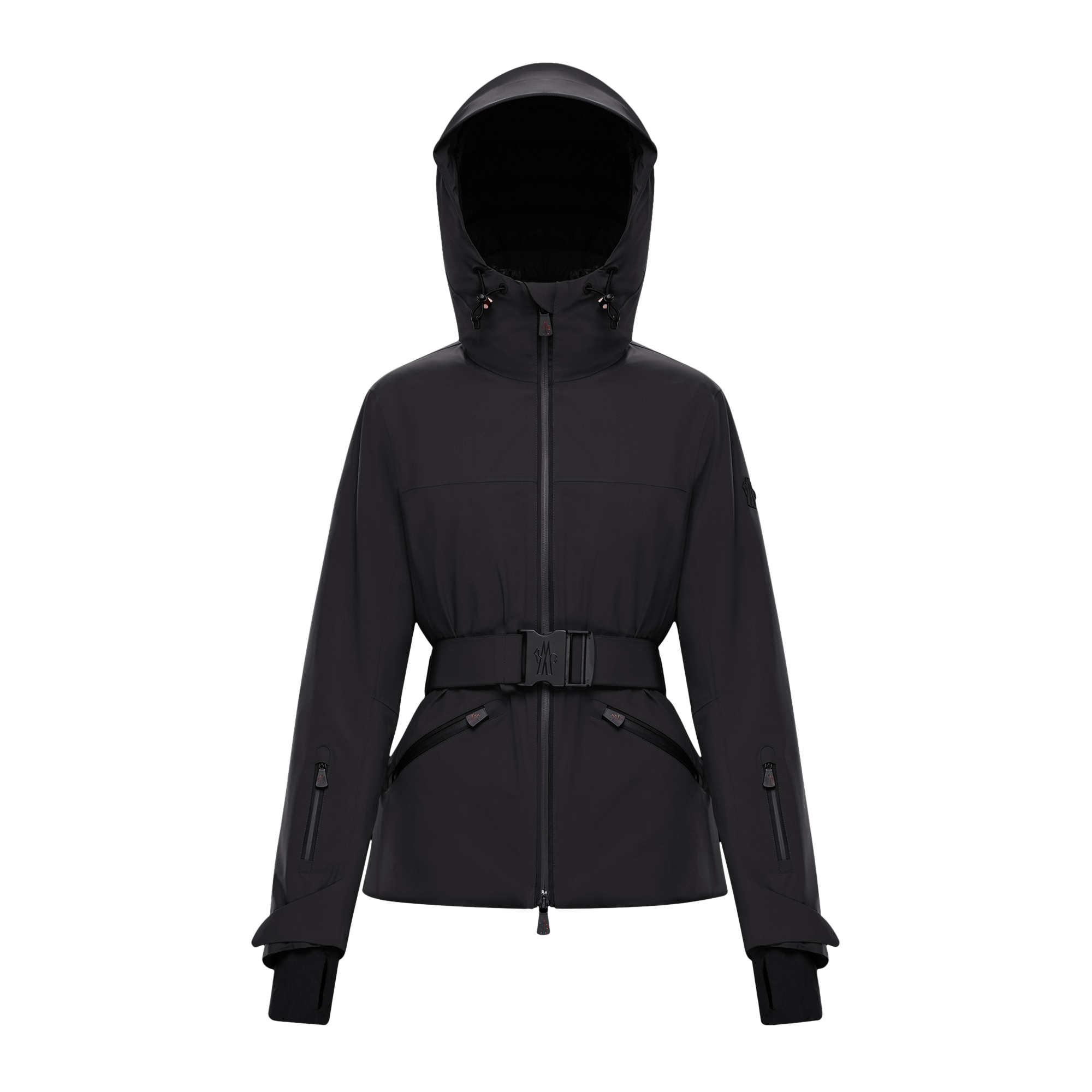 Shop Moncler Doudoune Courte Surier In Noir