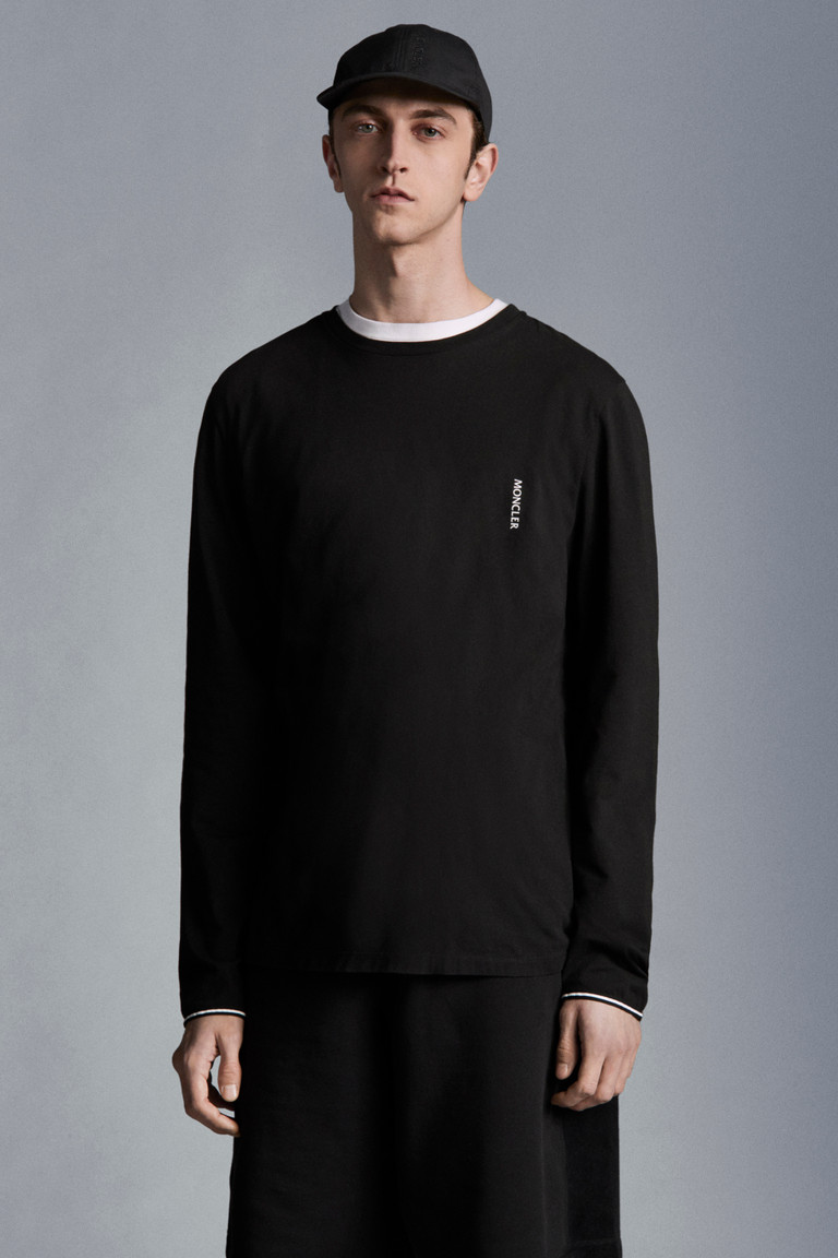 Moncler t shirt long sleeve Outlet