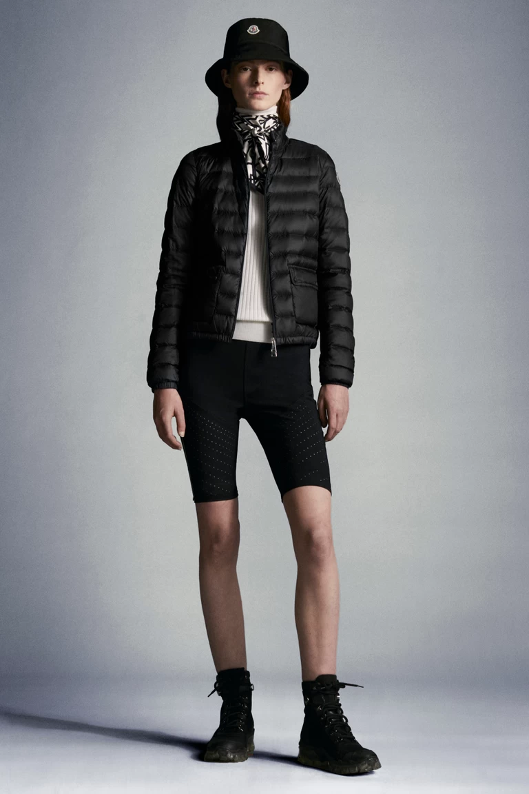 Black Lans Short Down Jackets 向けの Outerwear モンクレール Black Lans Short Down Jackets 向けの Outerwear モンクレール
