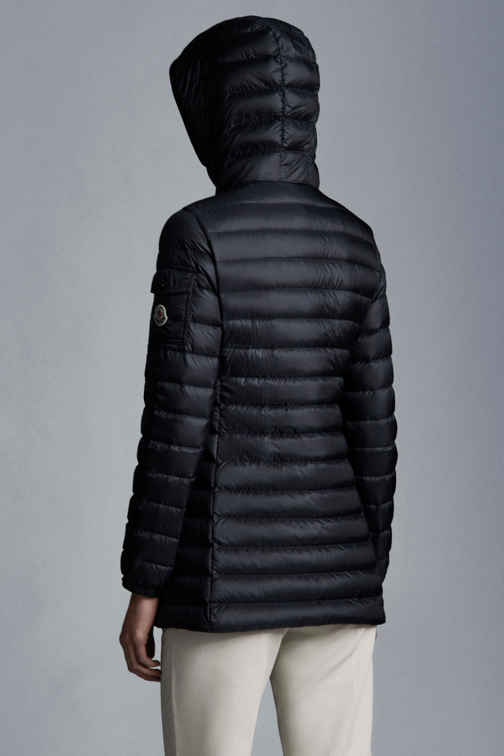 long black down coat