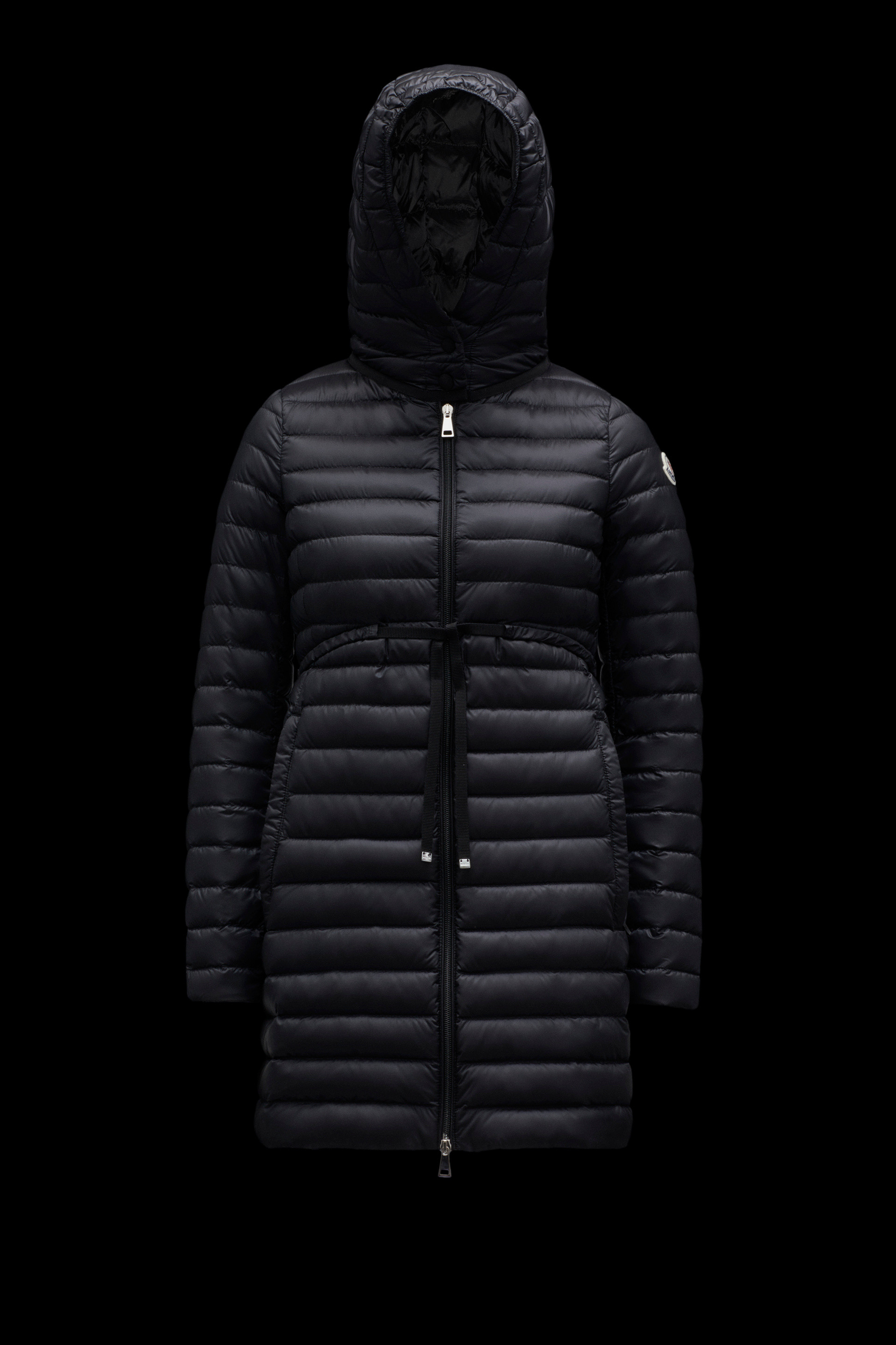 moncler knee length coat
