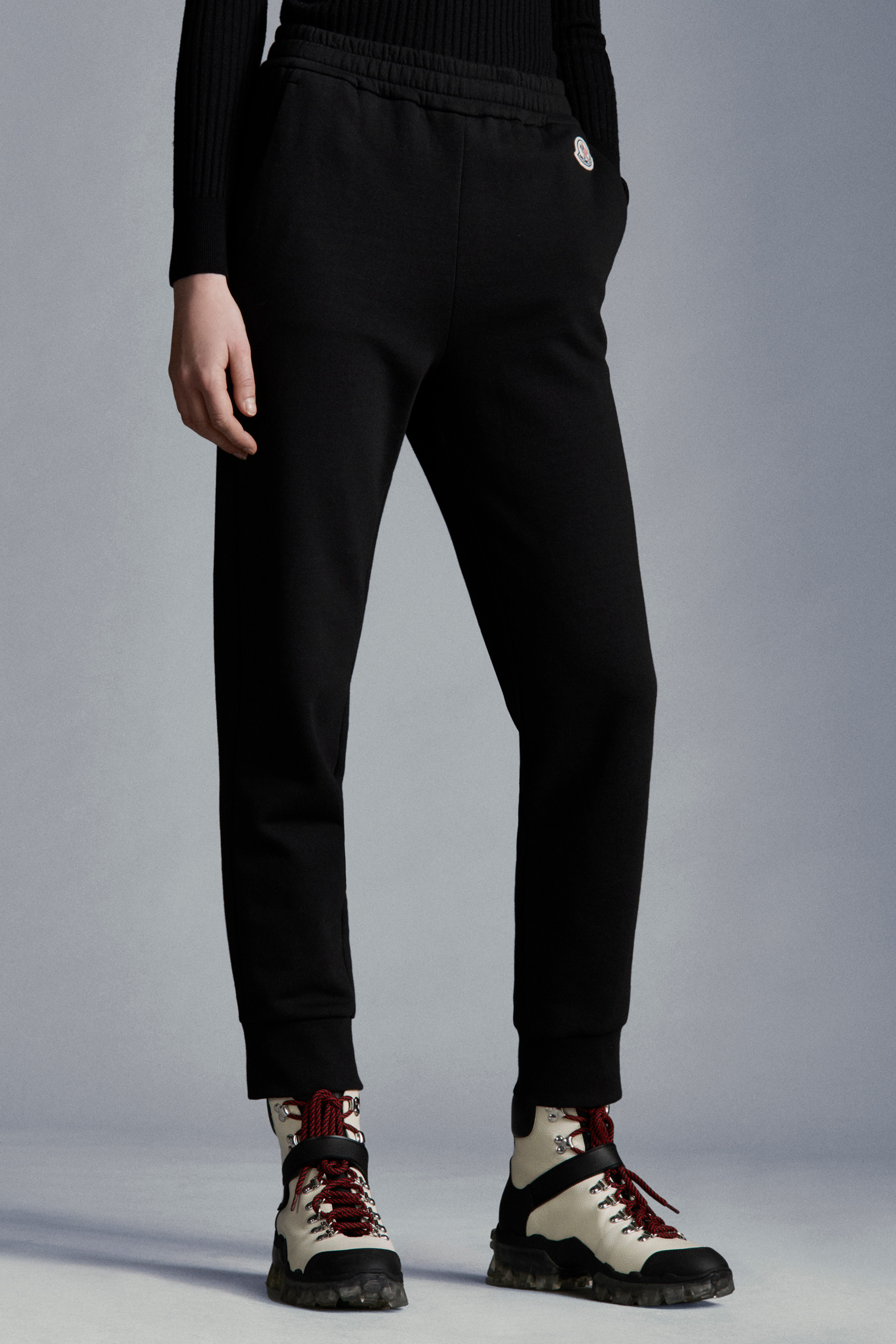 Black Trousers With Pocket Other Bottoms For Cut Sewn Moncler Hr