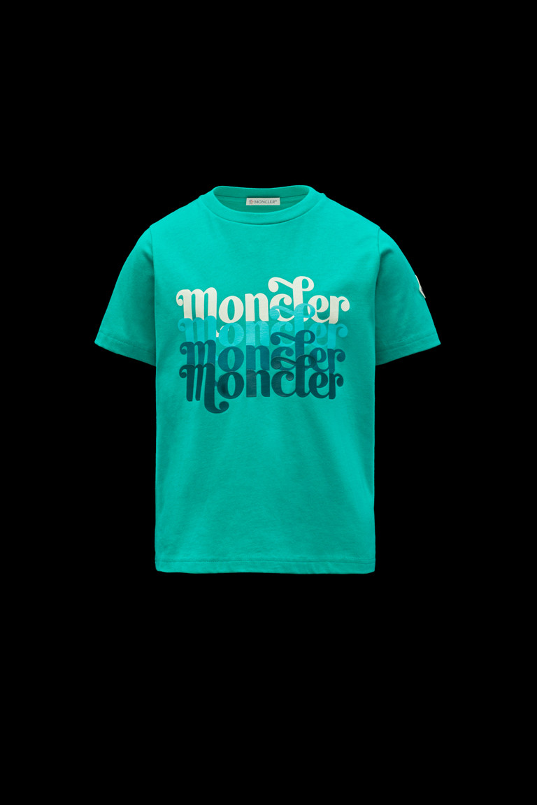 moncler orange t shirt