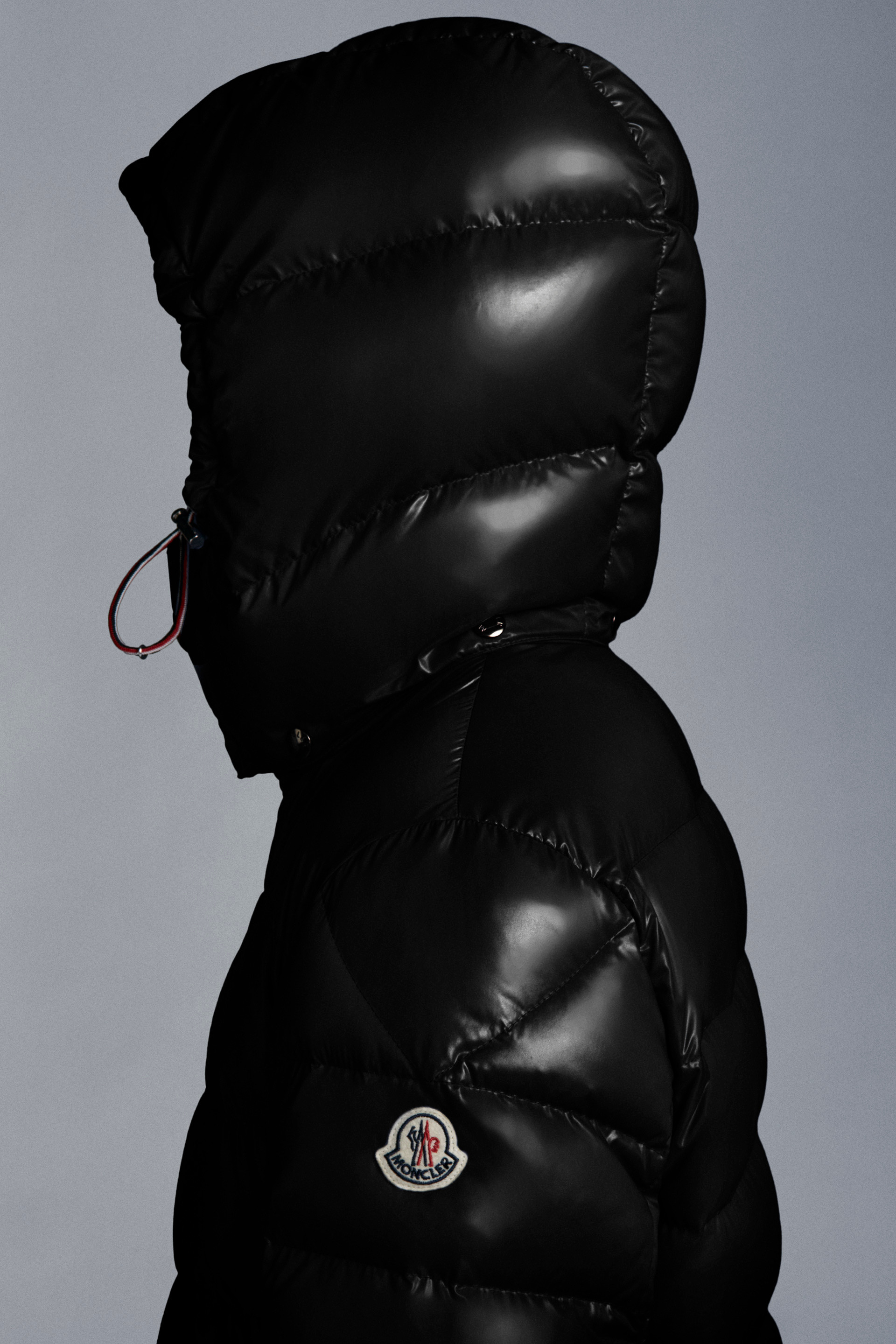 black moncler puffer jacket