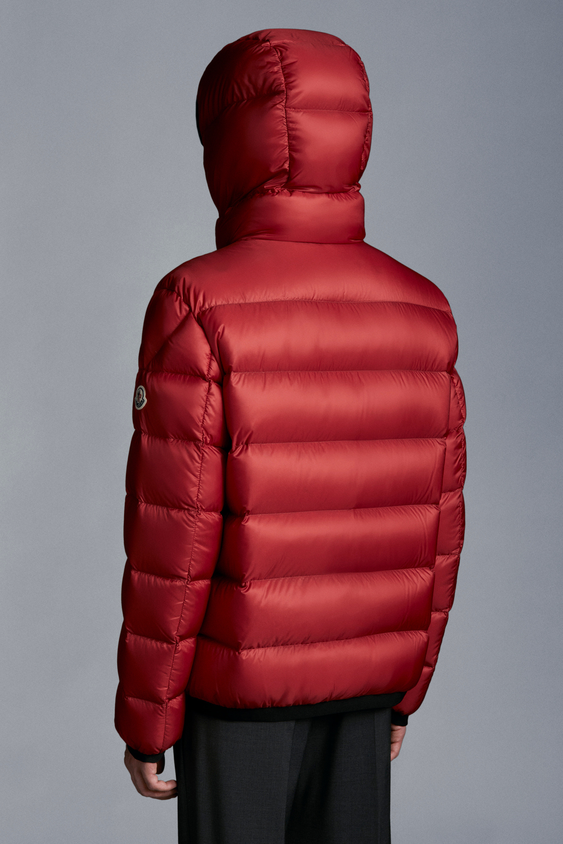 moncler red mens jacket