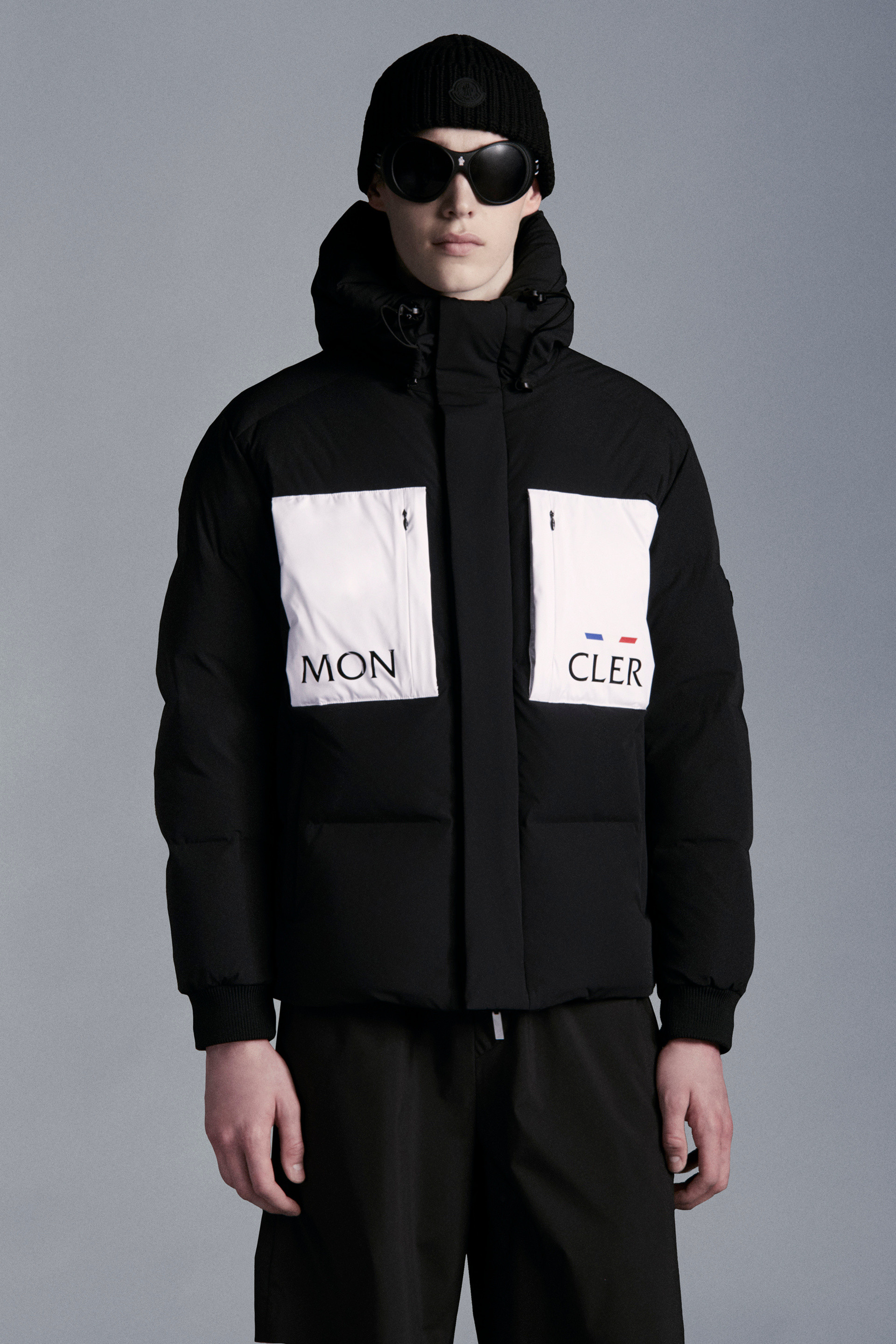 moncler jacket black face