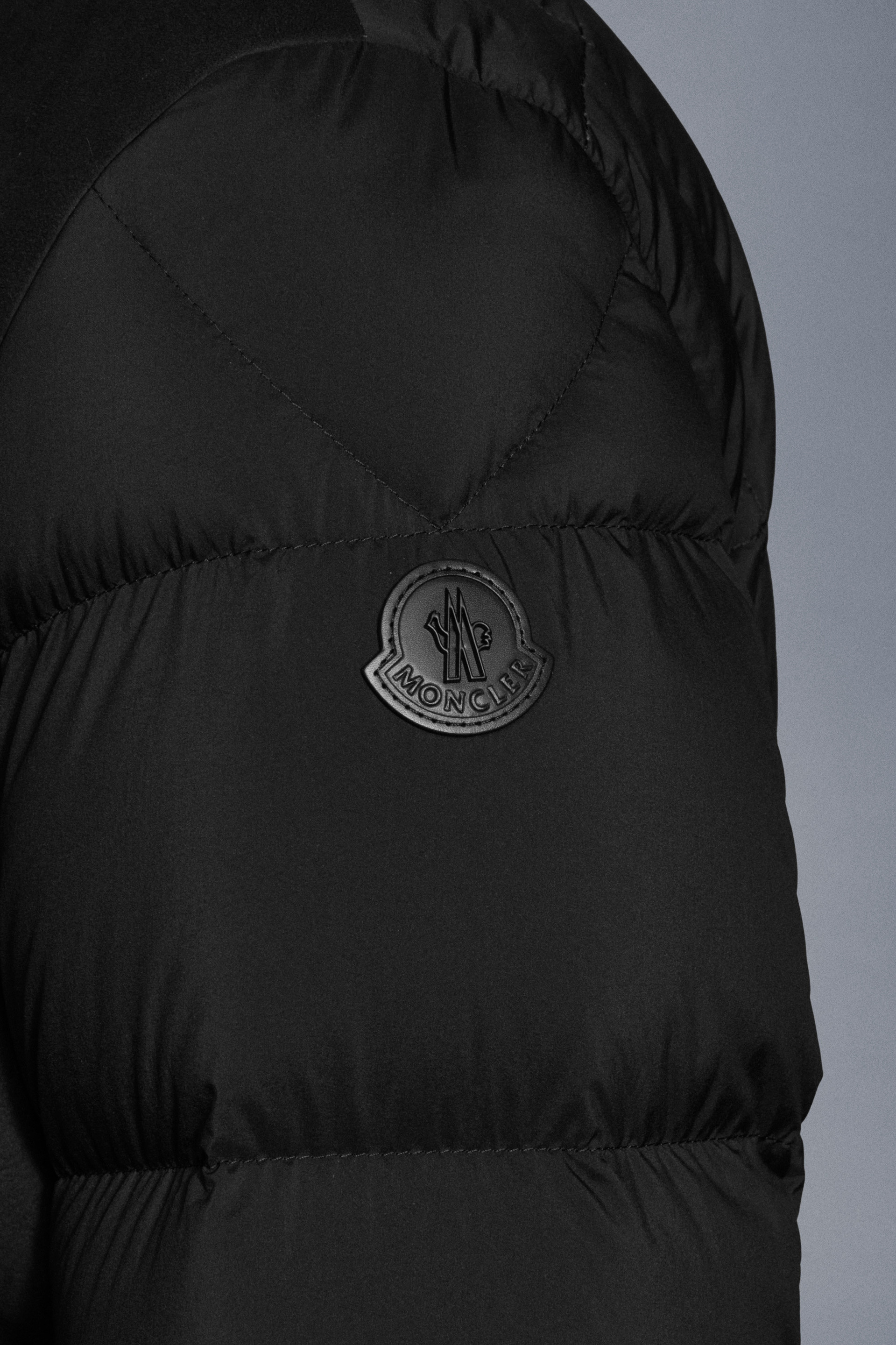 moncler black badge jacket