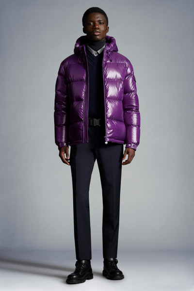 moncler jacket mens purple