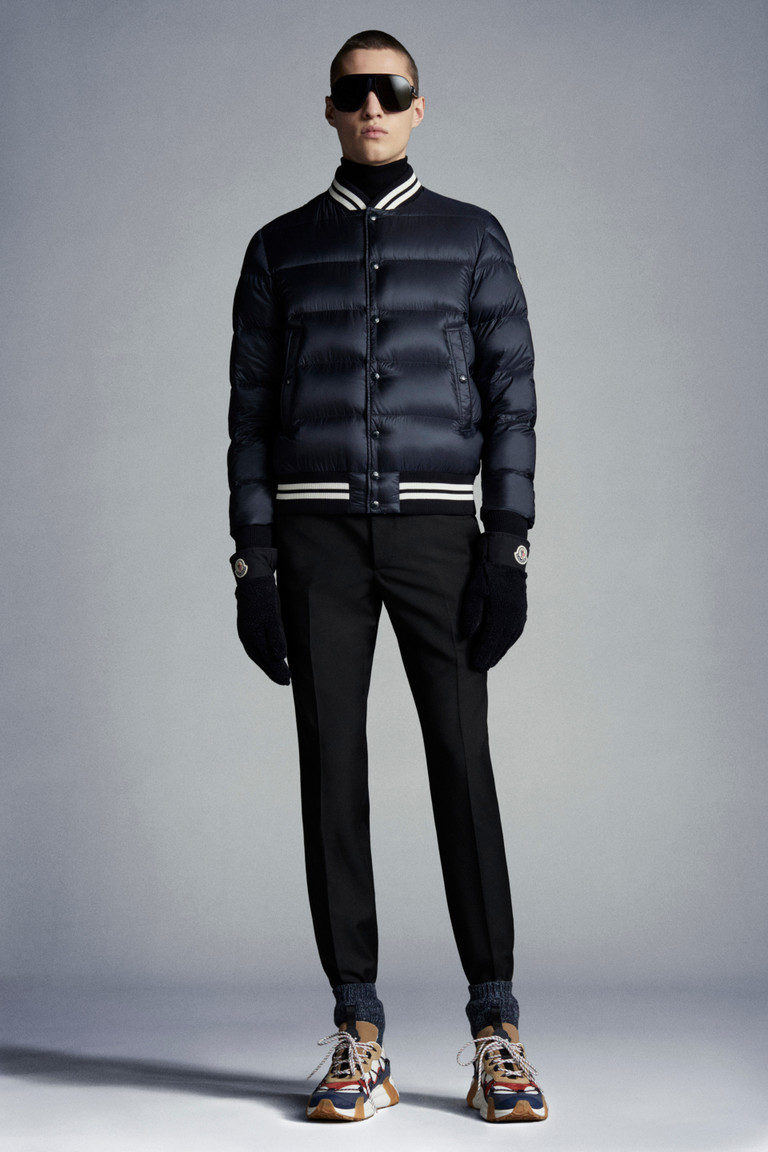 bomber moncler rosso