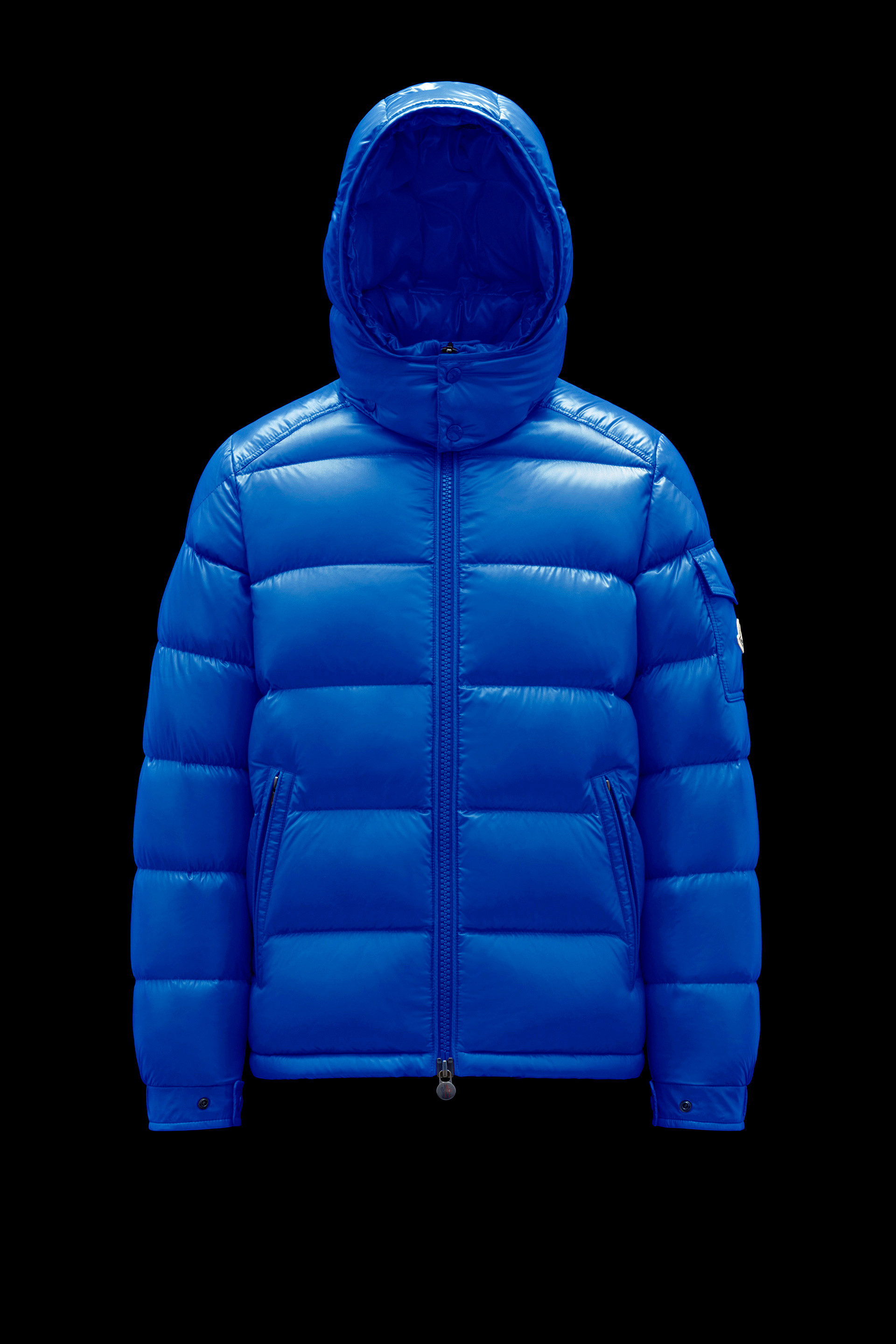 moncler men's blue jacket