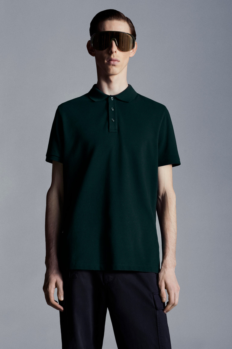moncler polo green