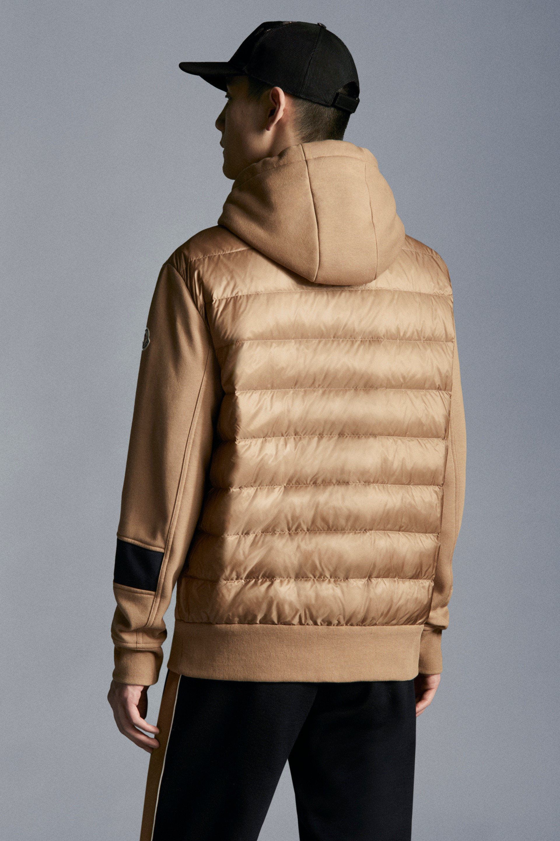 moncler khaki hoodie