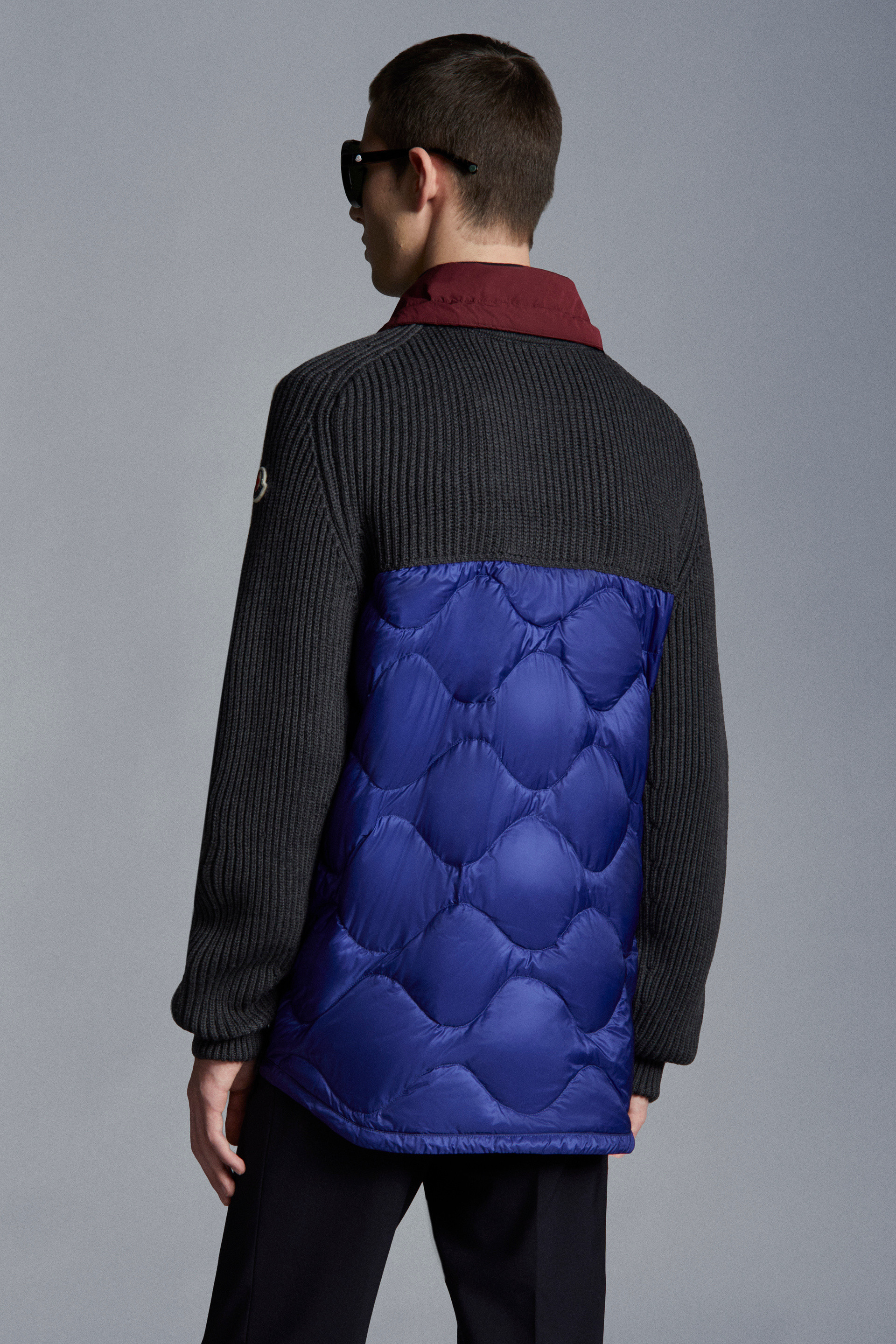 moncler sweater grey