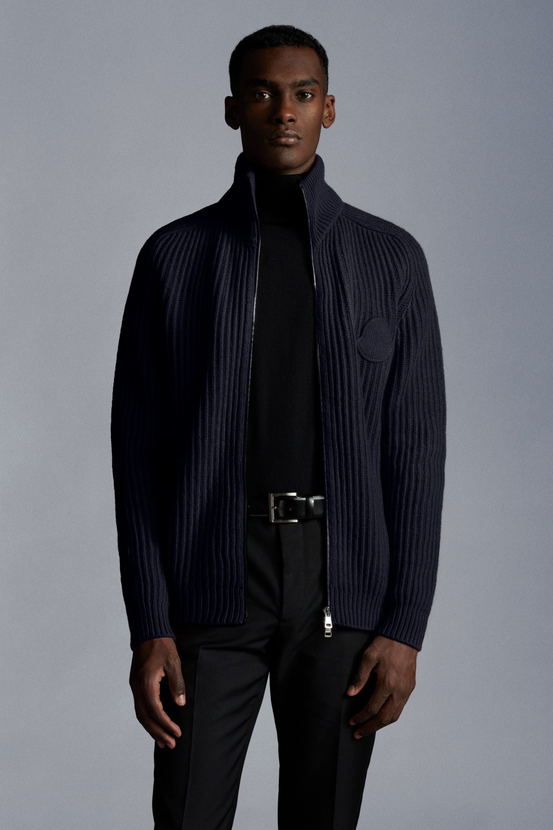 moncler cardigan mens