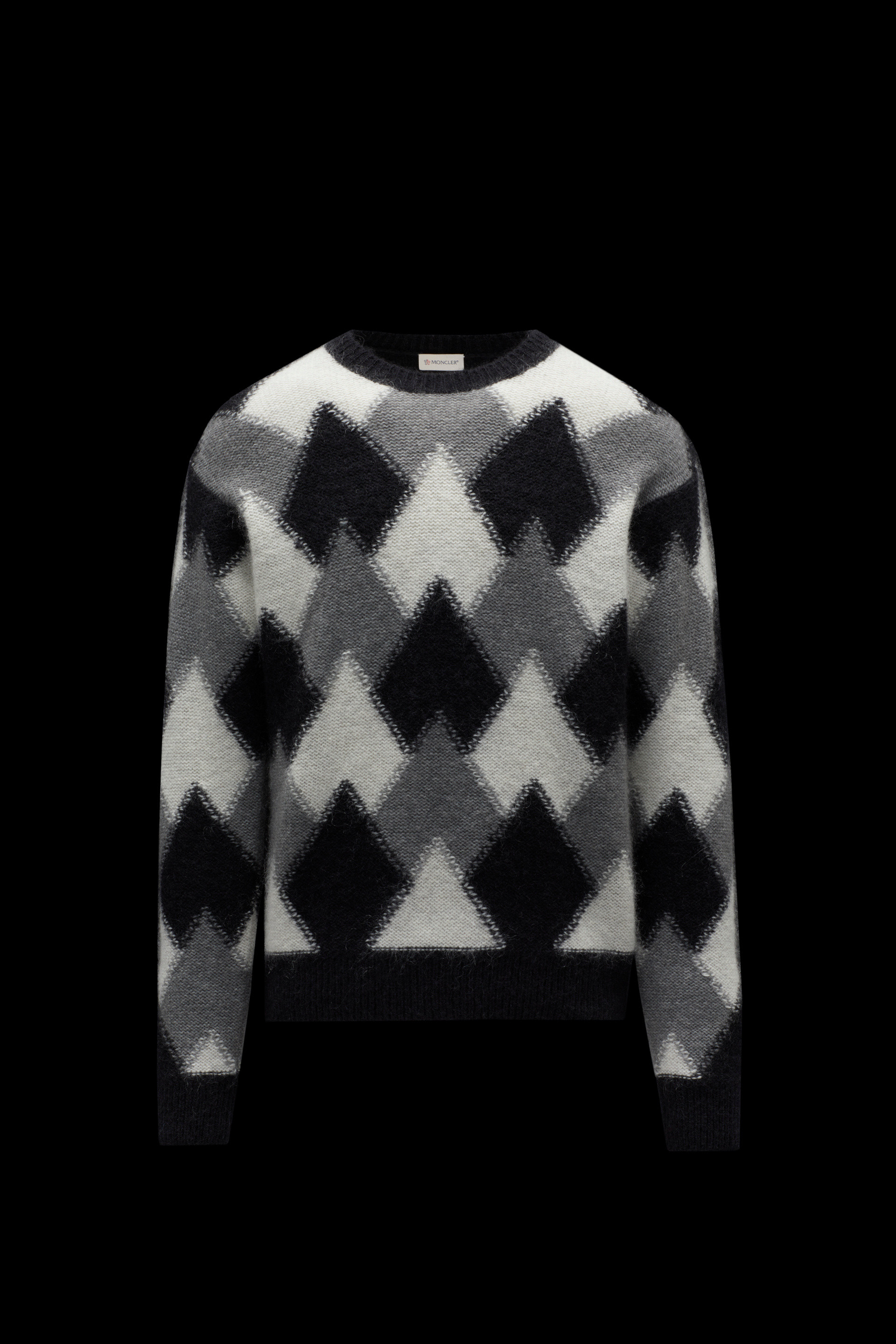 white moncler sweater