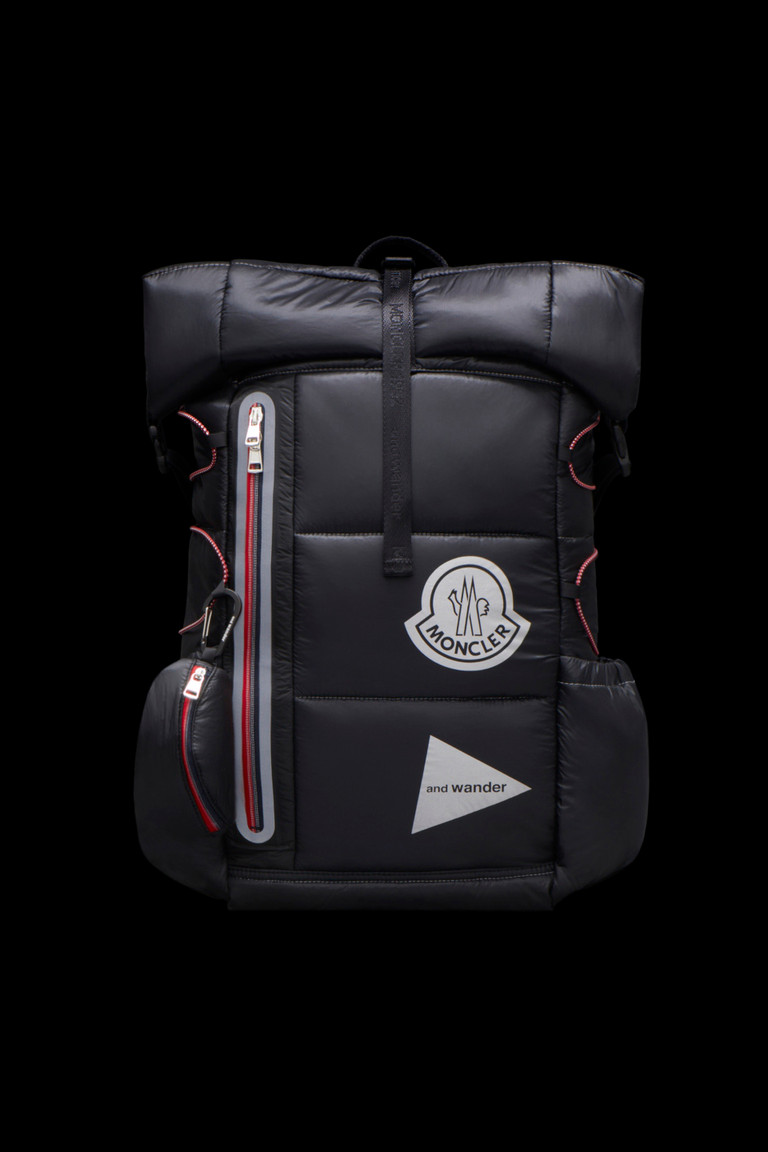 moncler quilted backpack
