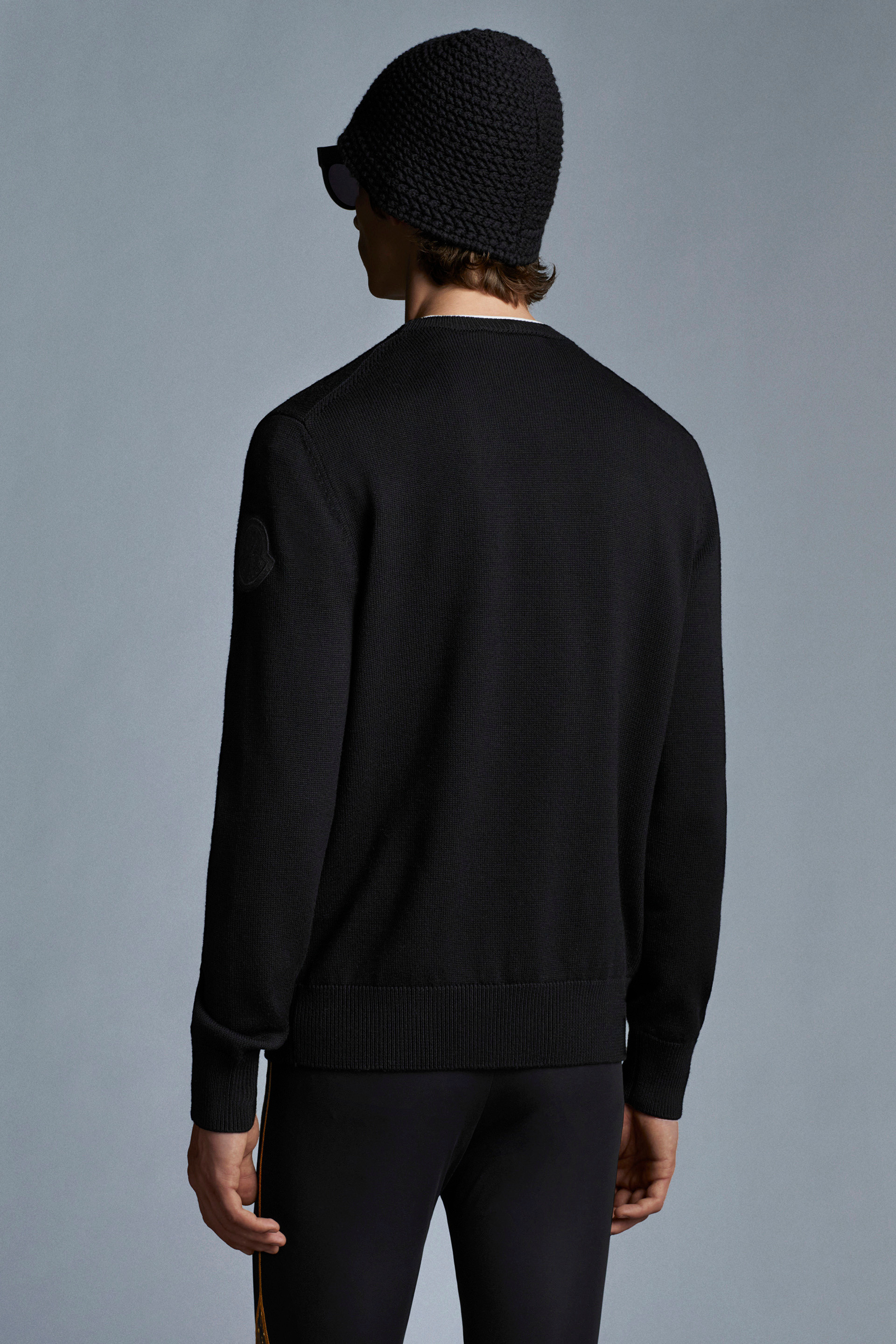 moncler black jumper