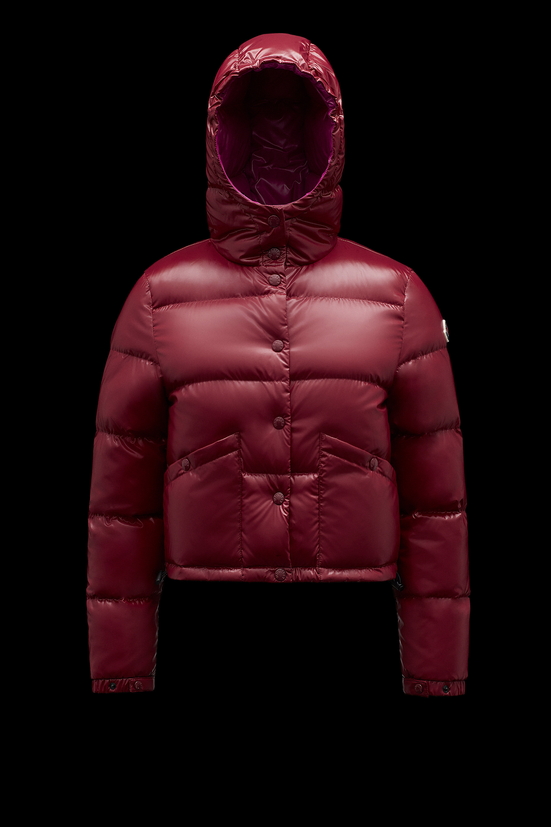 moncler cropped jacket