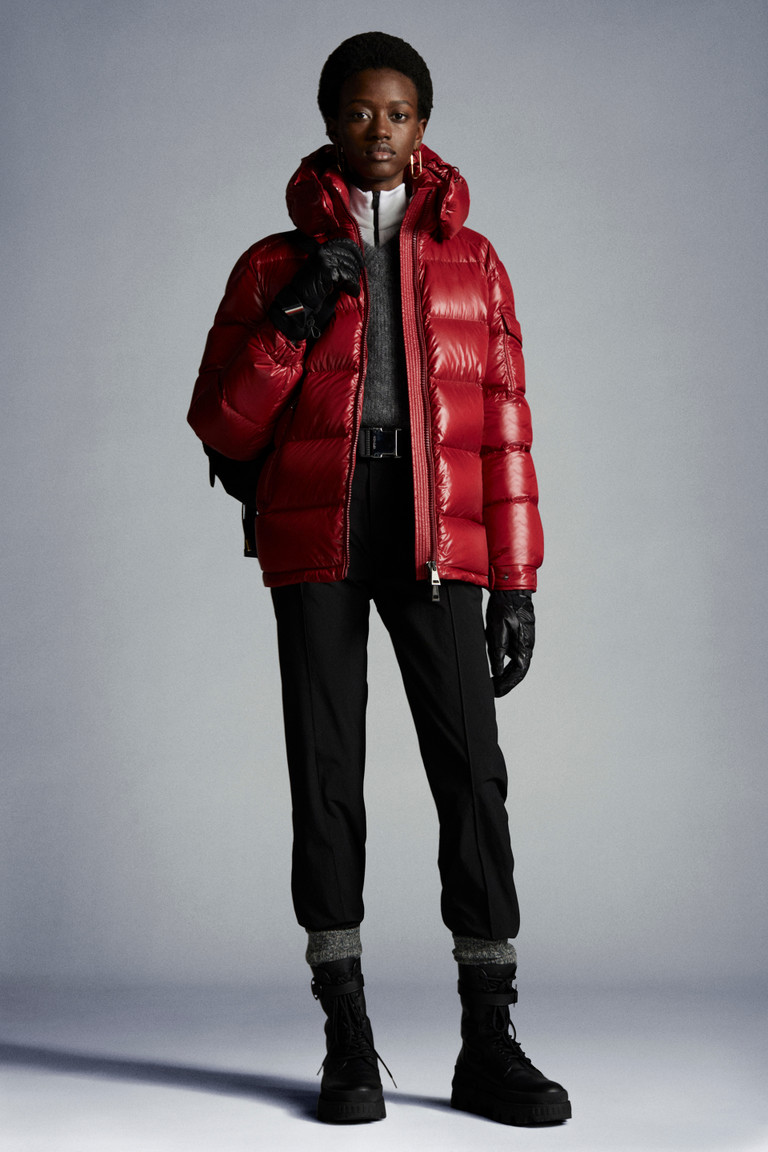 doudoune rouge moncler