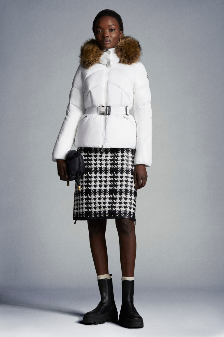 moncler down jacket white