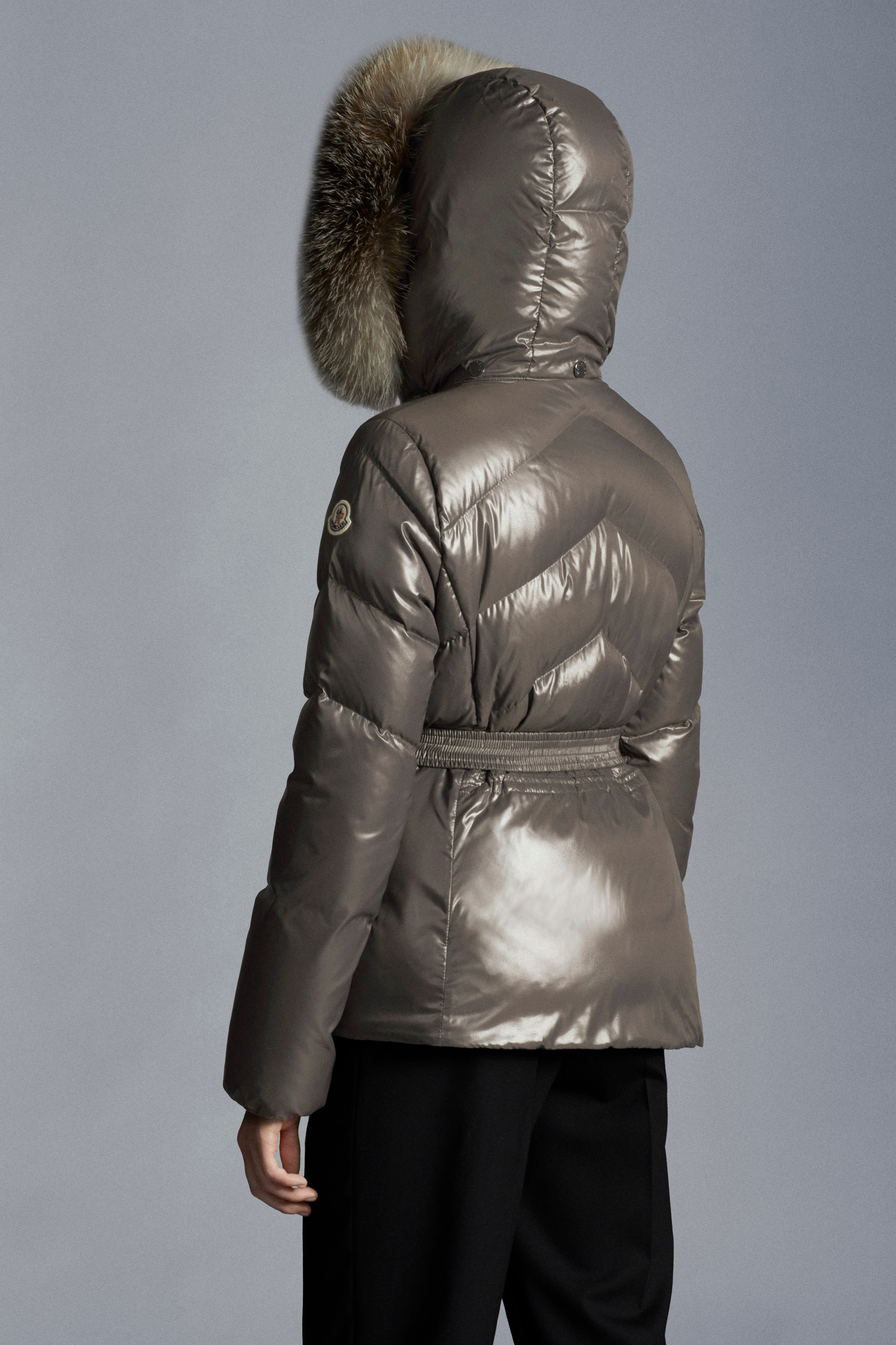 moncler jacket womens fur hood