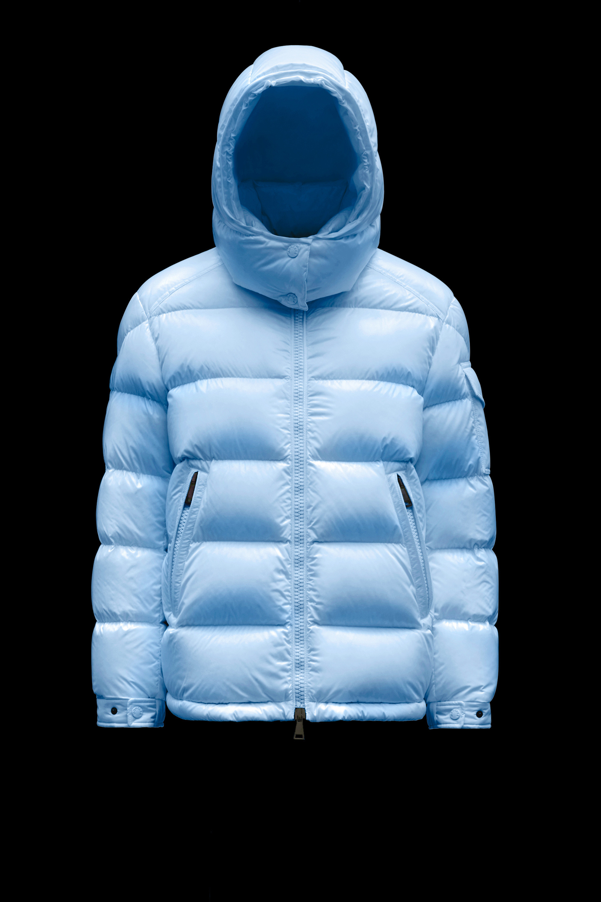 moncler light blue jacket