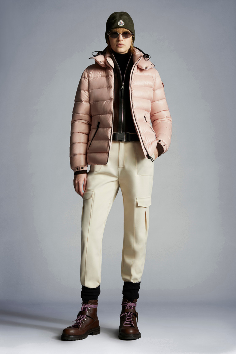 bady laque quilted hooded puffer jacket