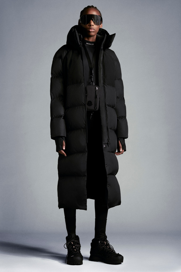 long black parka