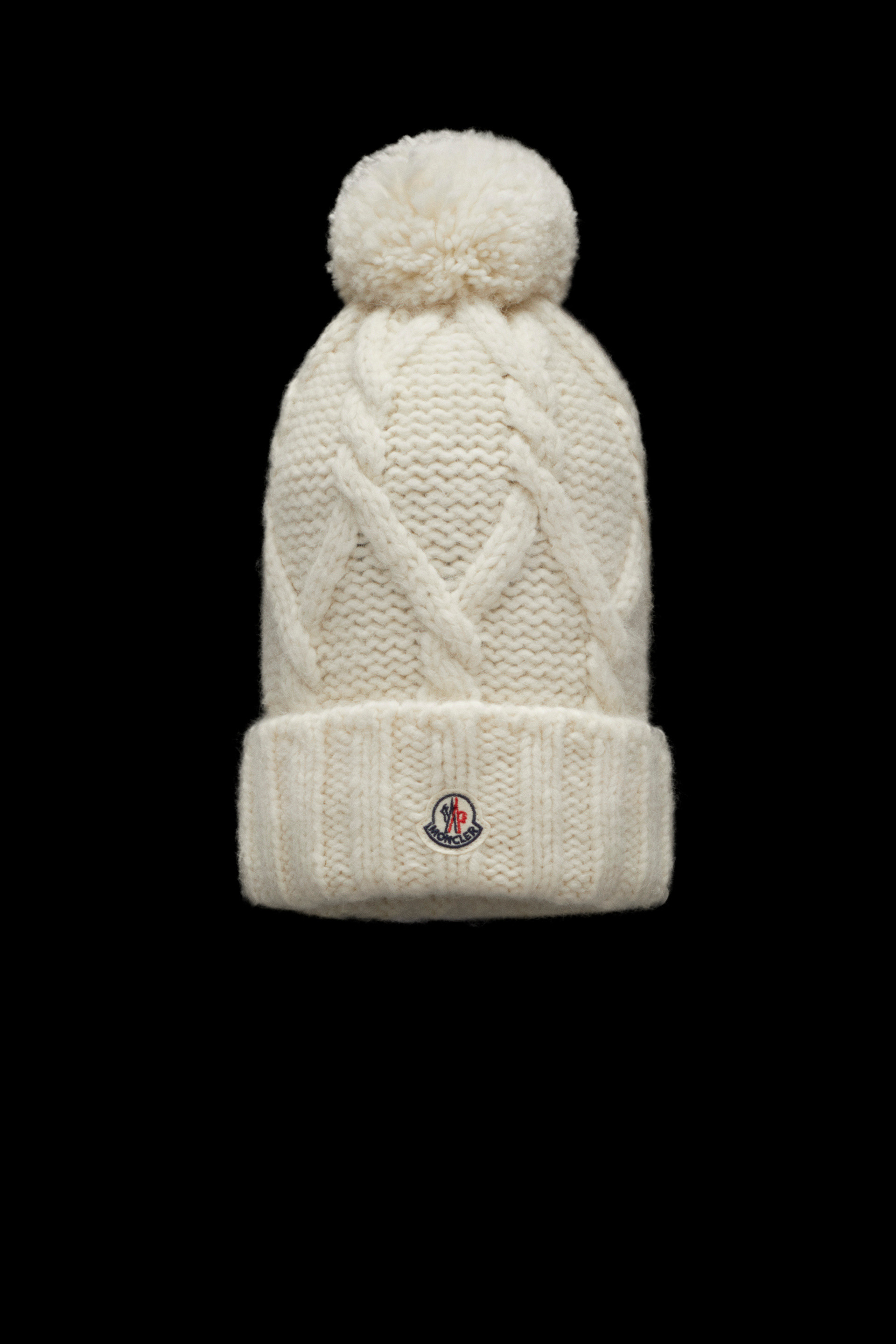 White With Pom Pom - Hats & Beanies for | Moncler US
