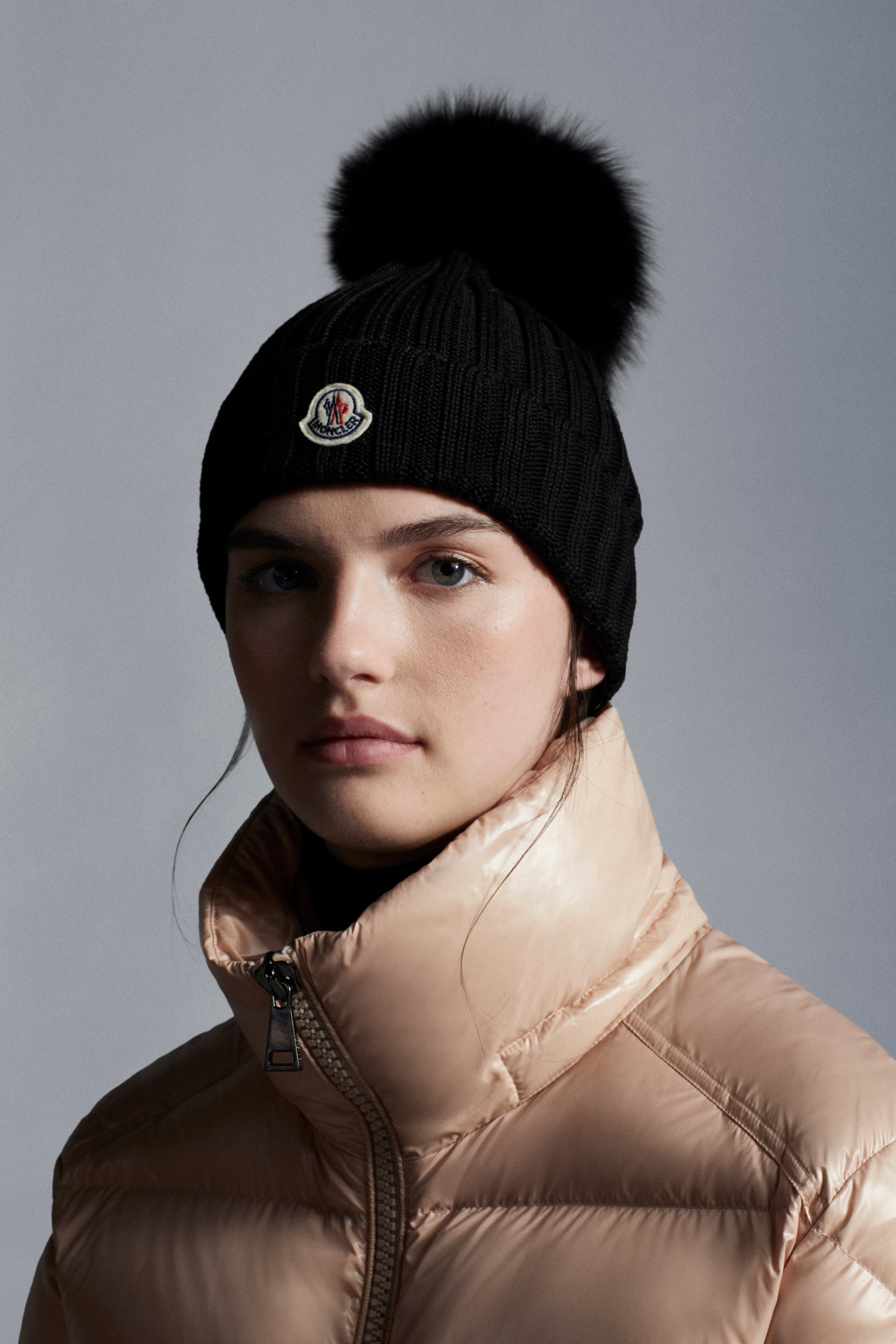 Black Beanie With Hats & Beanies for Women | Moncler