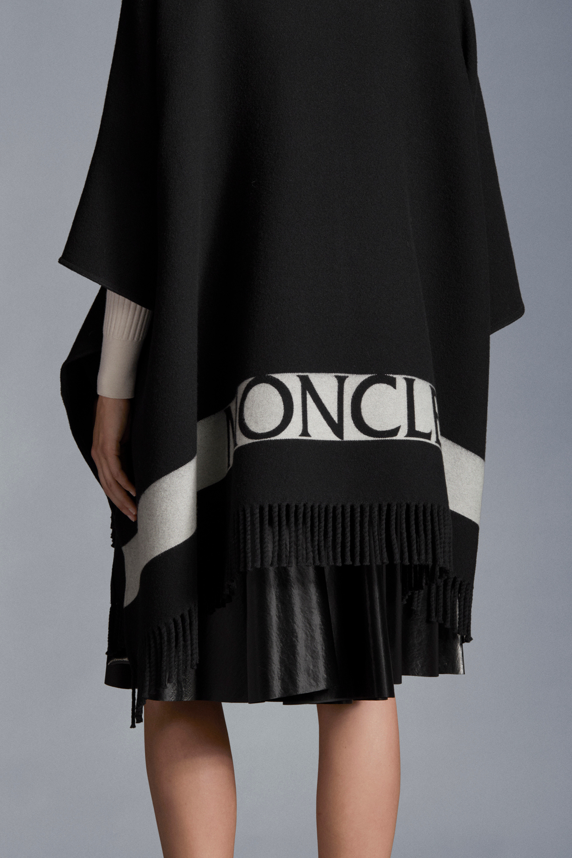 moncler cape coat