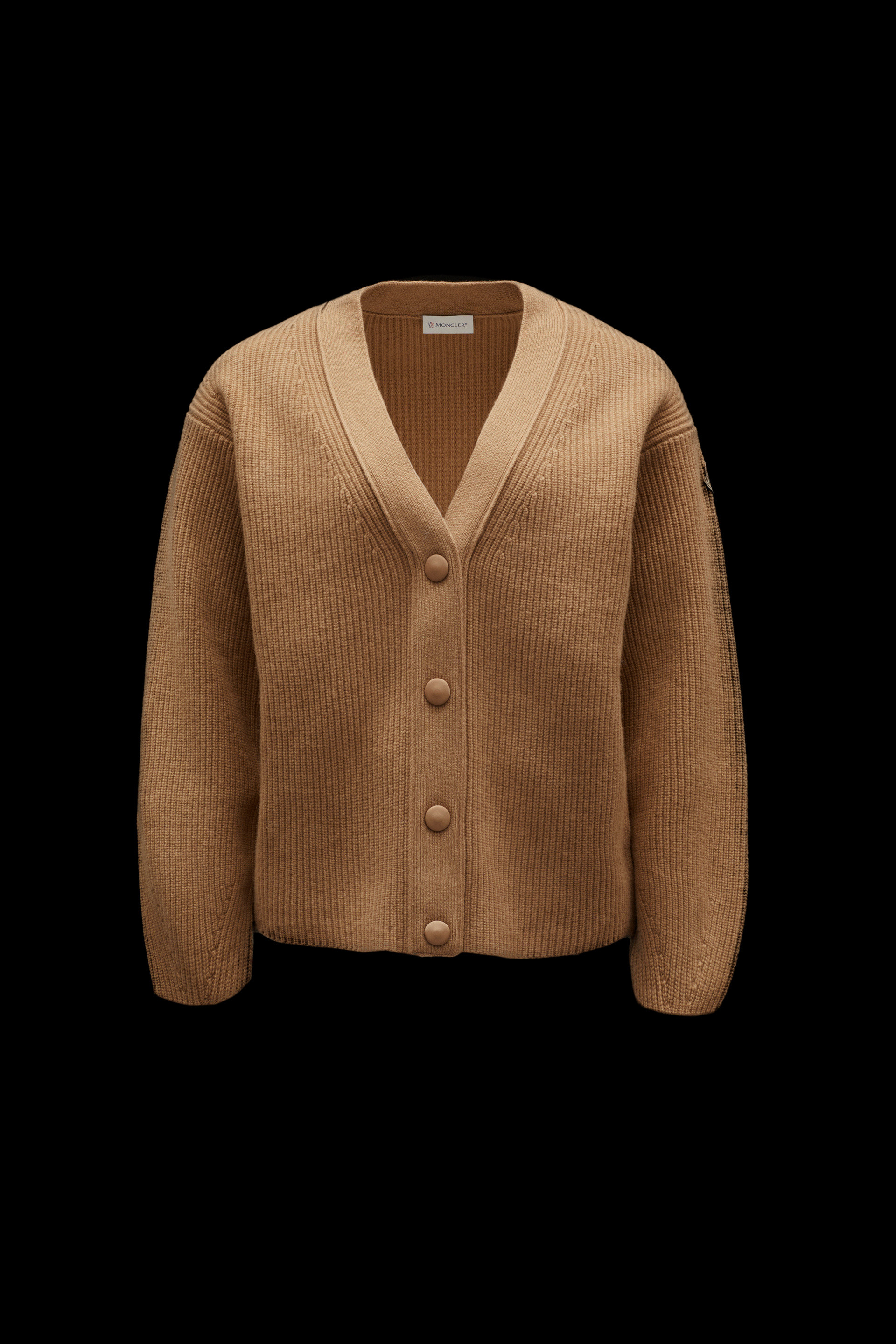 moncler cardigan beige