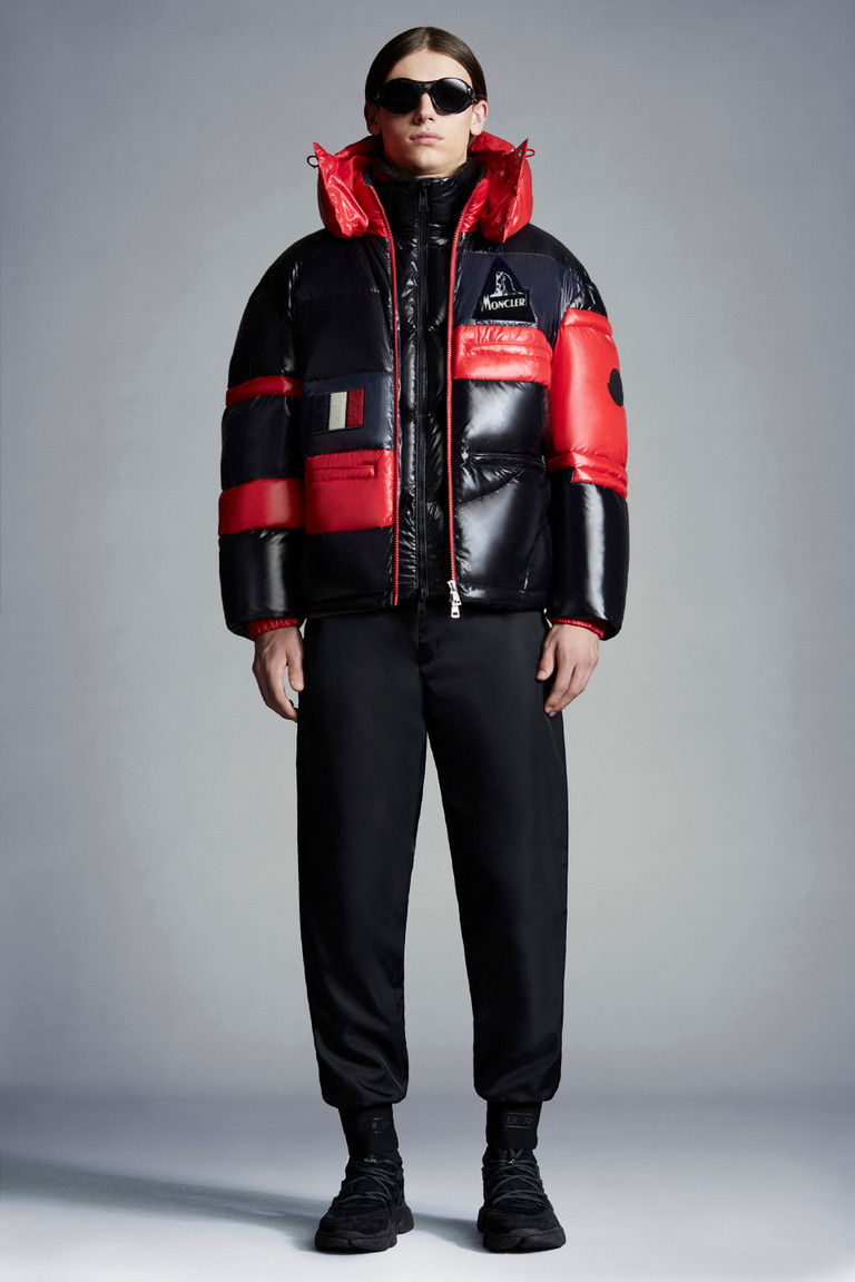 doudoune rouge courte