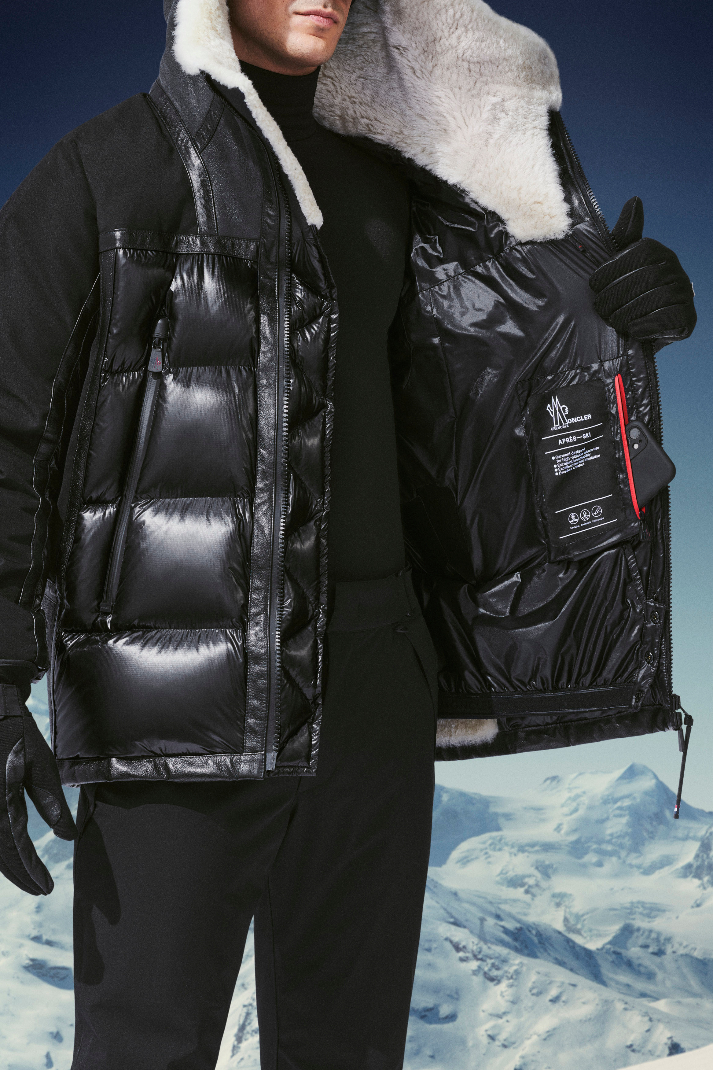 moncler apres ski jacket