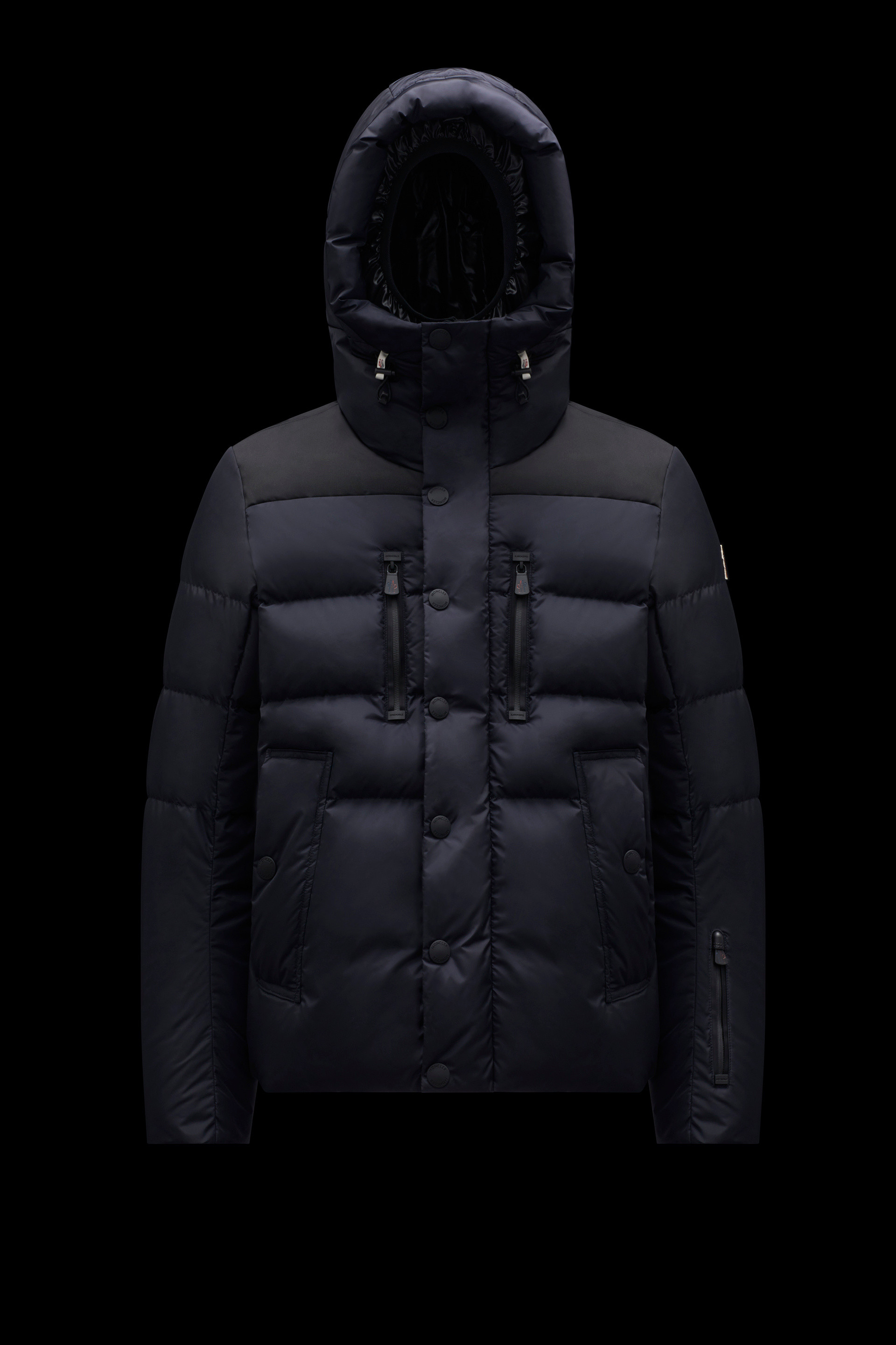 Night Blue Rodenberg Hooded Jacket - Jackets for Men | Moncler US