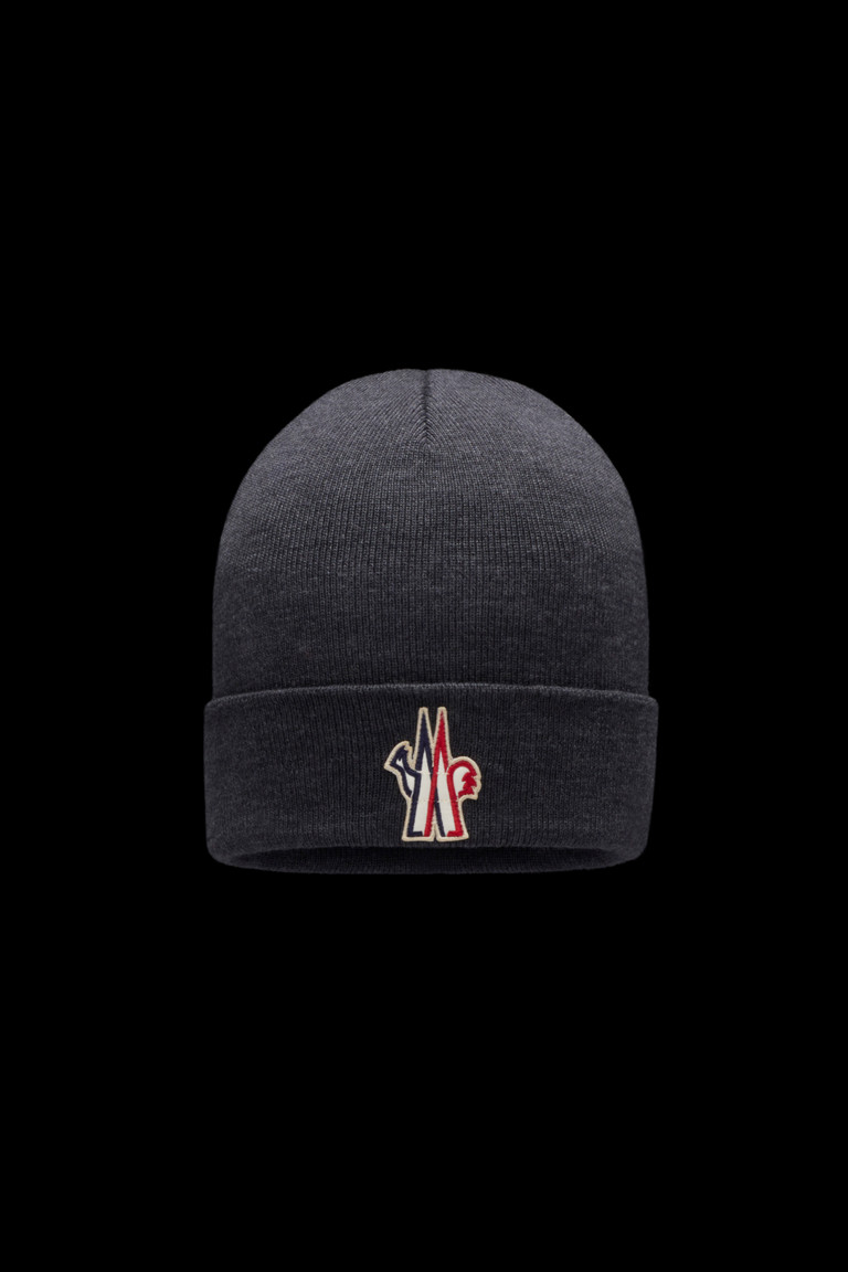 cappello moncler grigio
