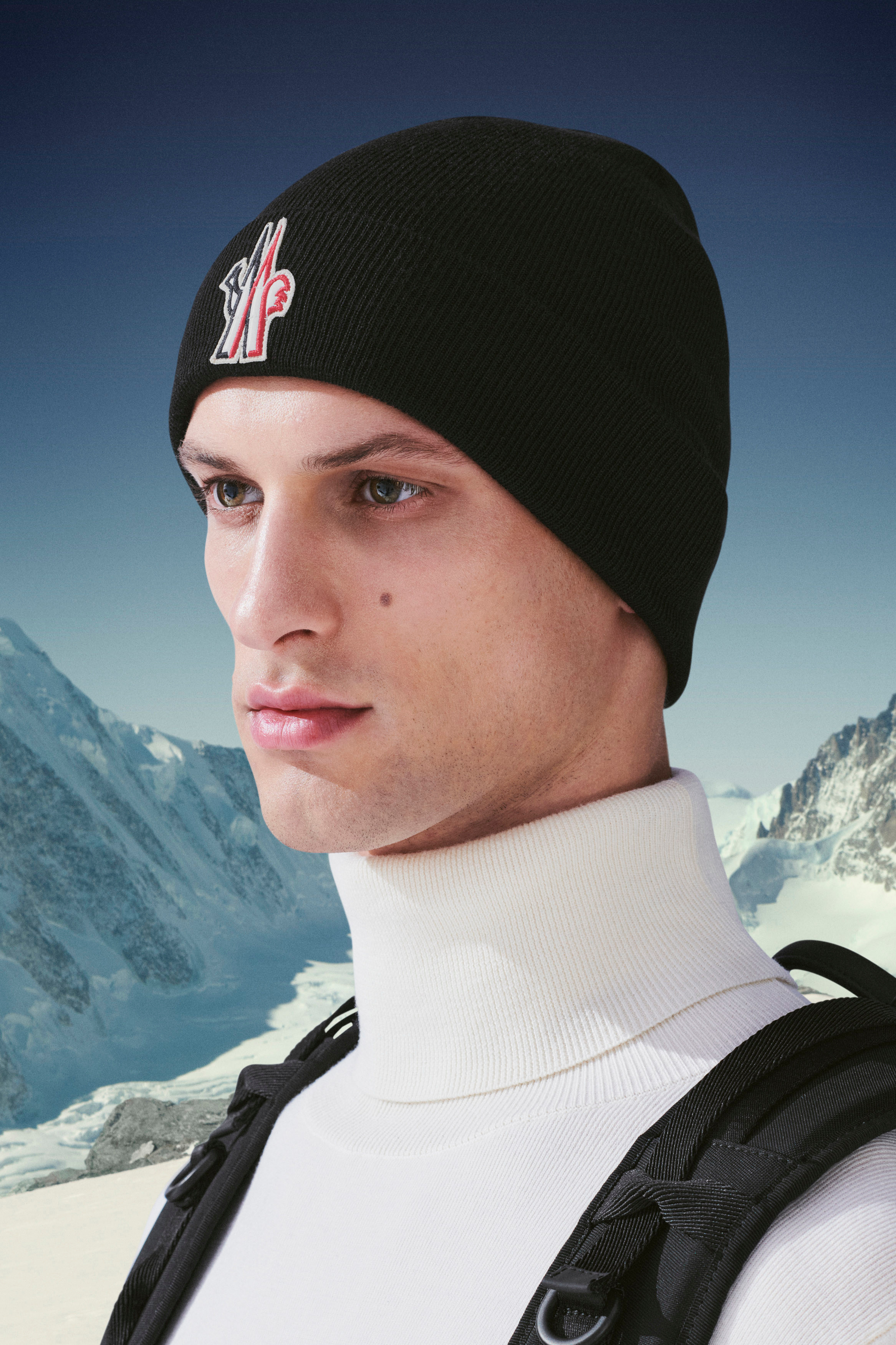 moncler beanie men's