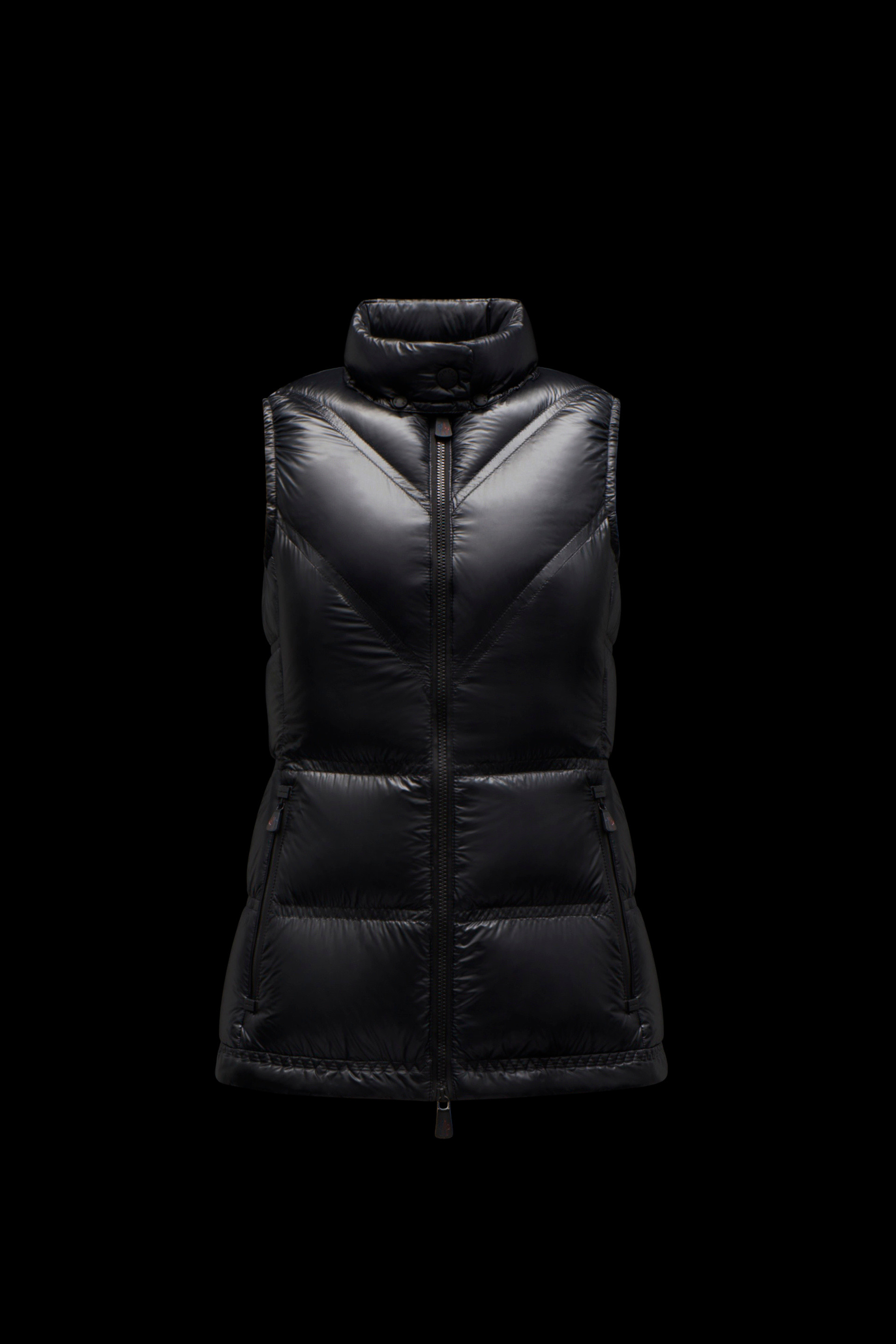 moncler long vest