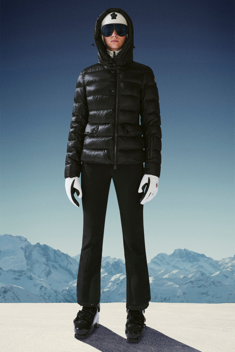 몽클레어 그레노블 21/22 FW 아모니크 여성 스키복 숏패딩 Moncler Armonique Short Down Jacket,Black