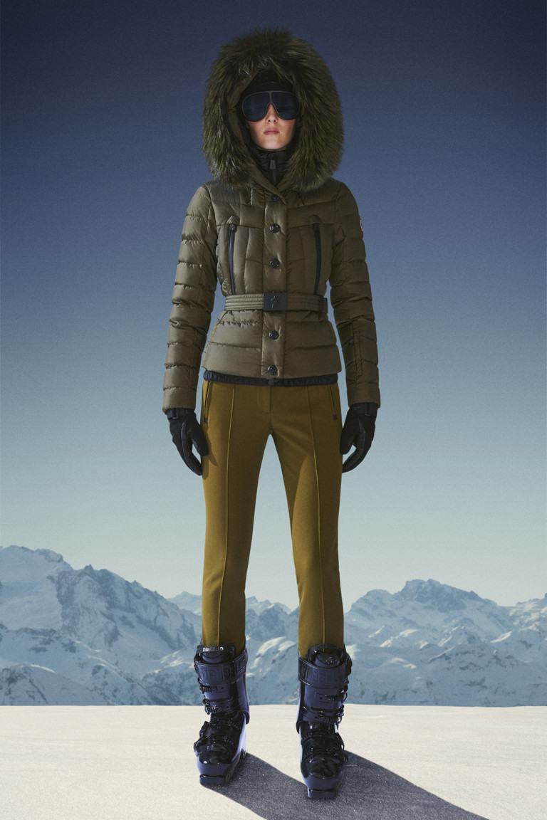 moncler army green jacket