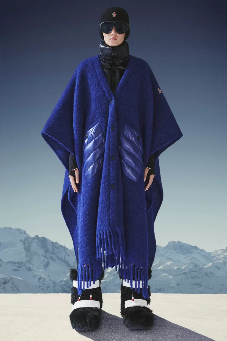 Wool And Mohair Cape
