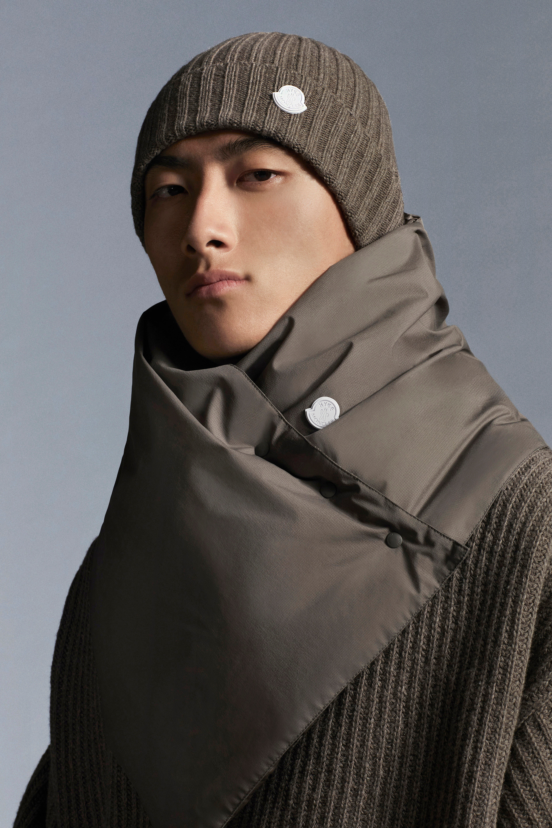 bonnet echarpe moncler