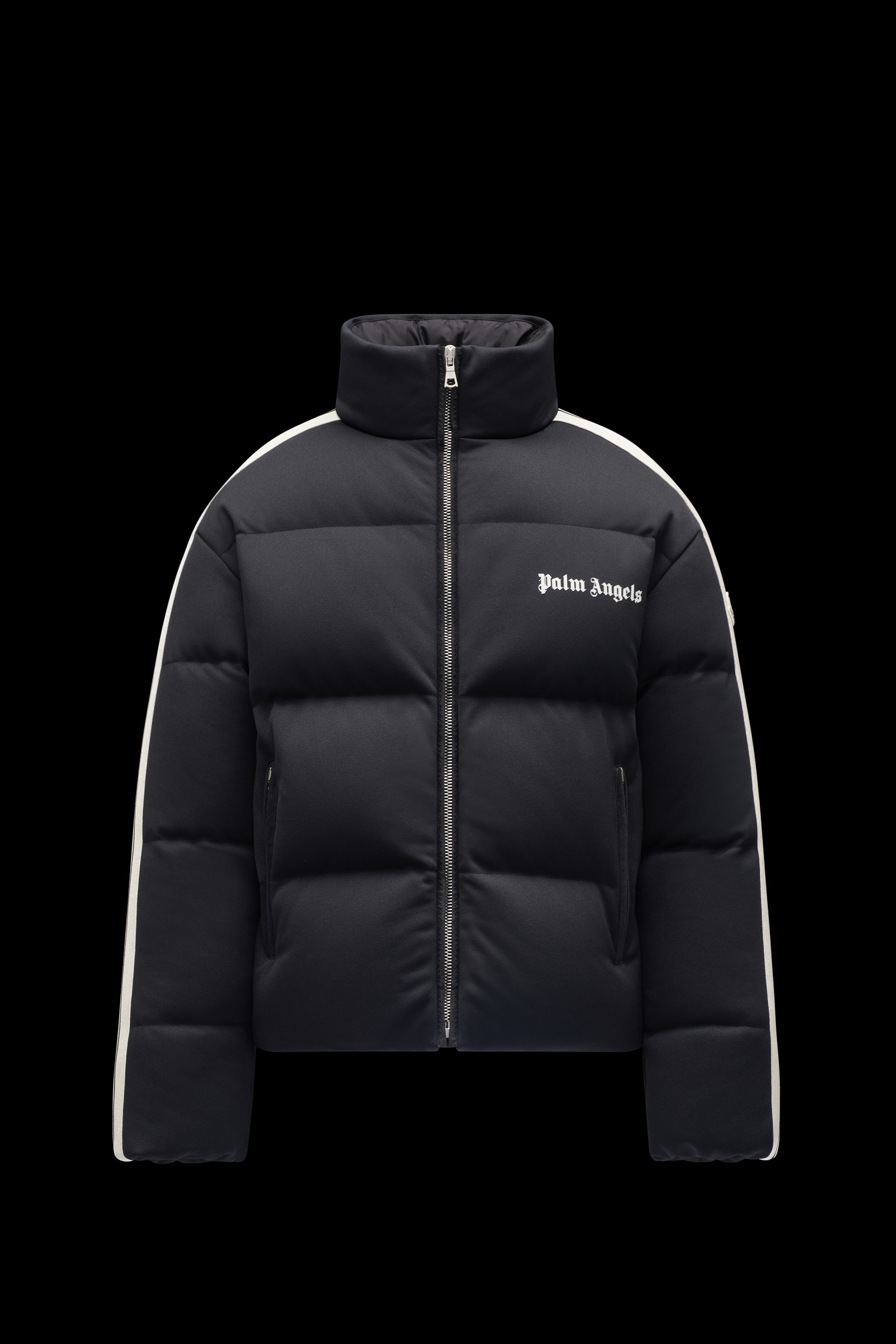 moncler palm angels jacket black