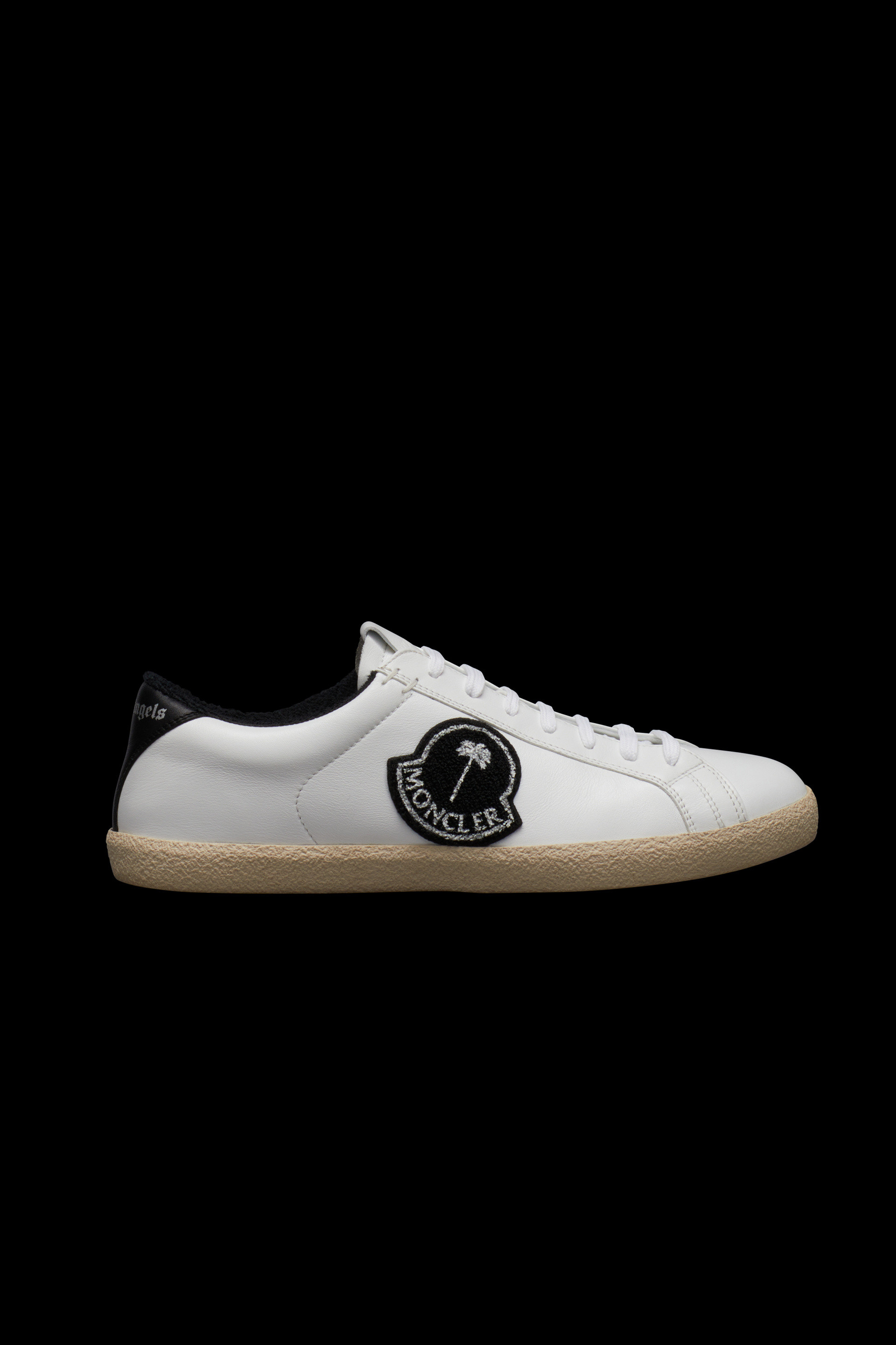 White Ryangels Sneakers - 8 Moncler Palm Angels for Genius ...