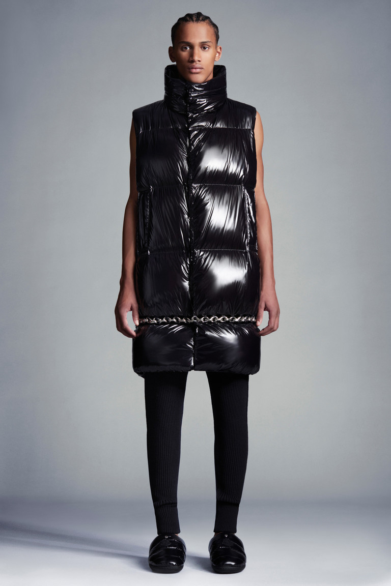 gilet leather jacket