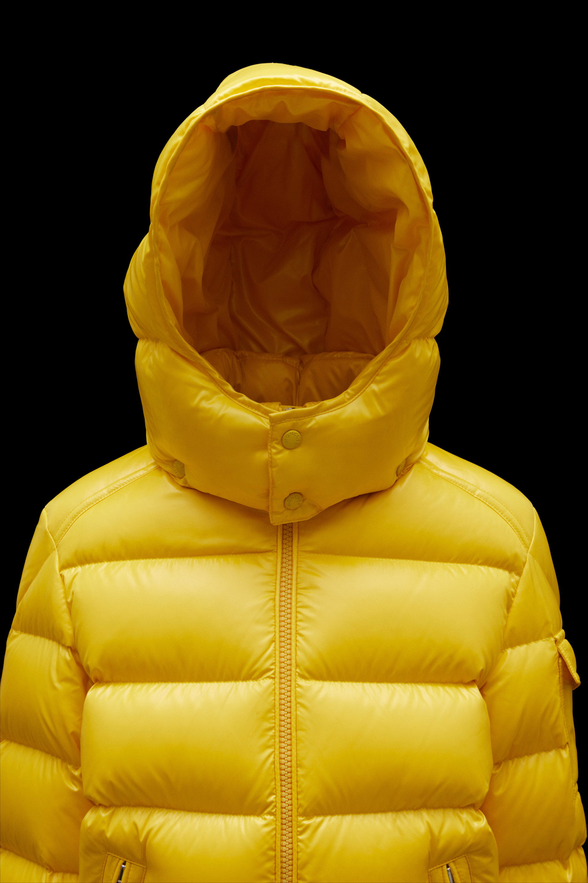 moncler jacket yellow